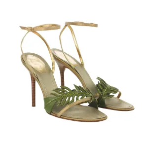 Rene Caovilla leather strappy sandals Size 6½UK