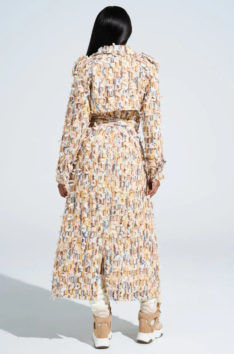 RHODES TEXTURED TRENCH