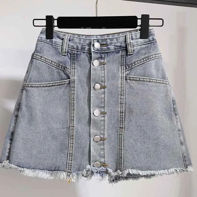S-XL Summer Women O-neck Off Shoulder Irregular Striped T-shirt Sexy Denim Shorts 2pcs Office Lady T-shirt Button Shorts Suit