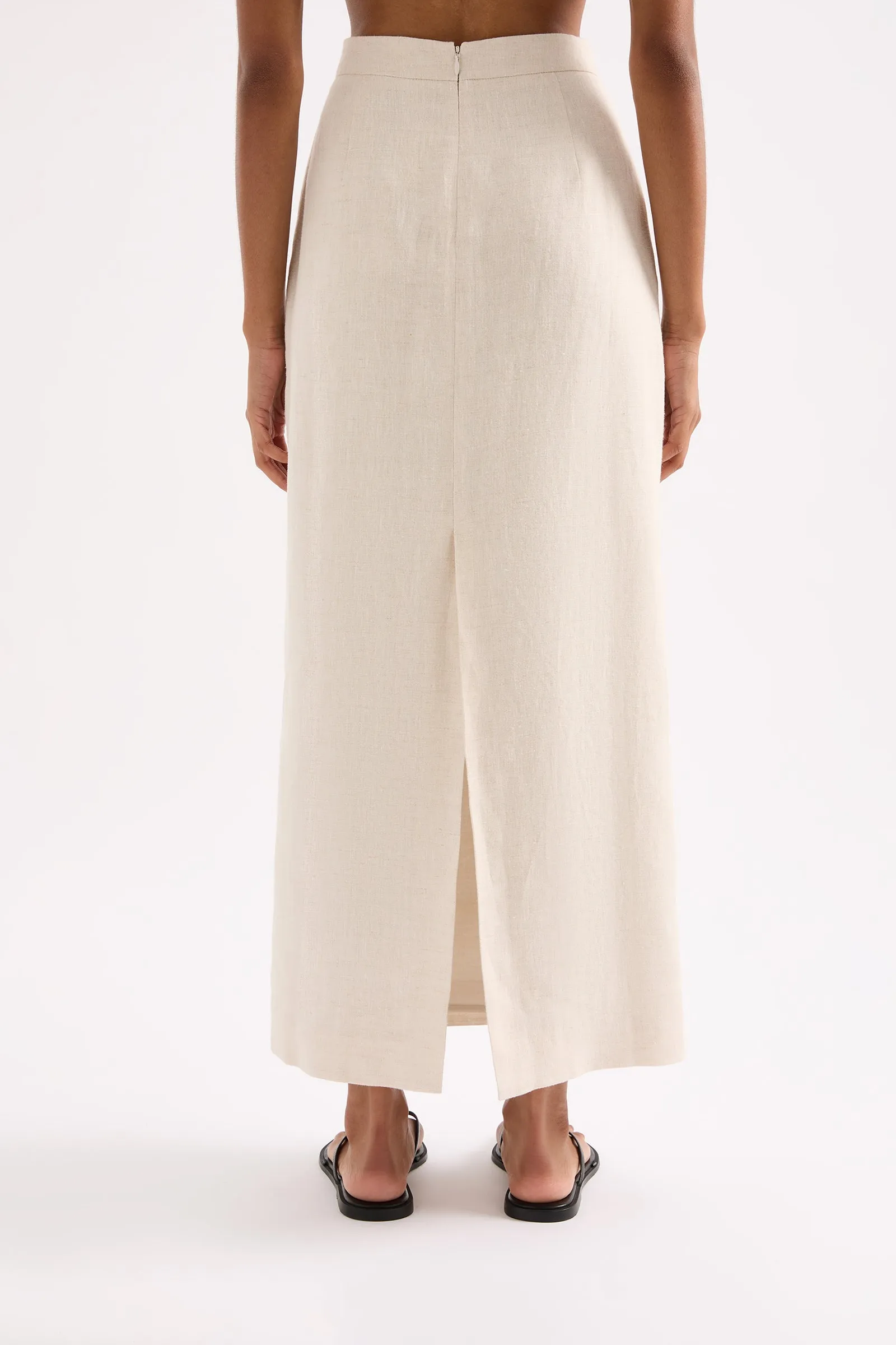 SADIE LINEN MAXI SKIRT