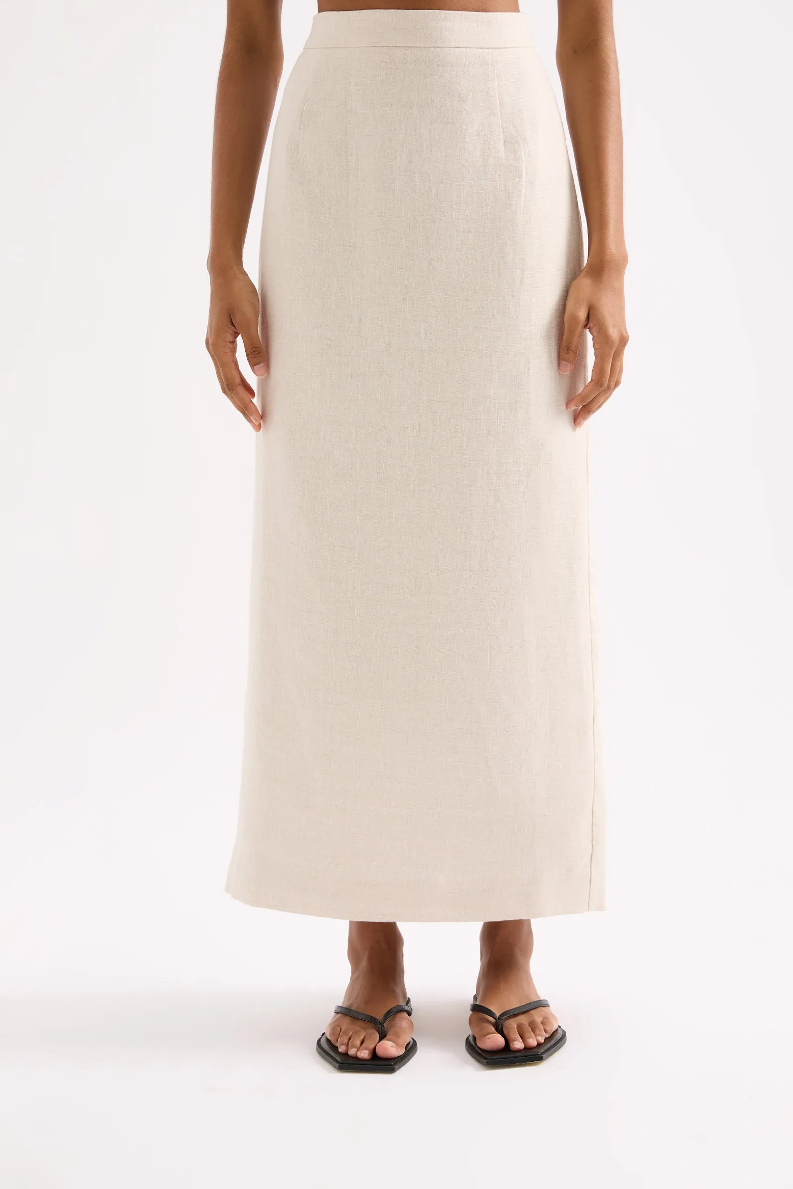 SADIE LINEN MAXI SKIRT