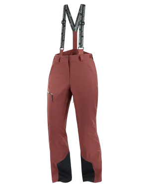 Salomon Women's Brilliant Pant - Rum Raisin