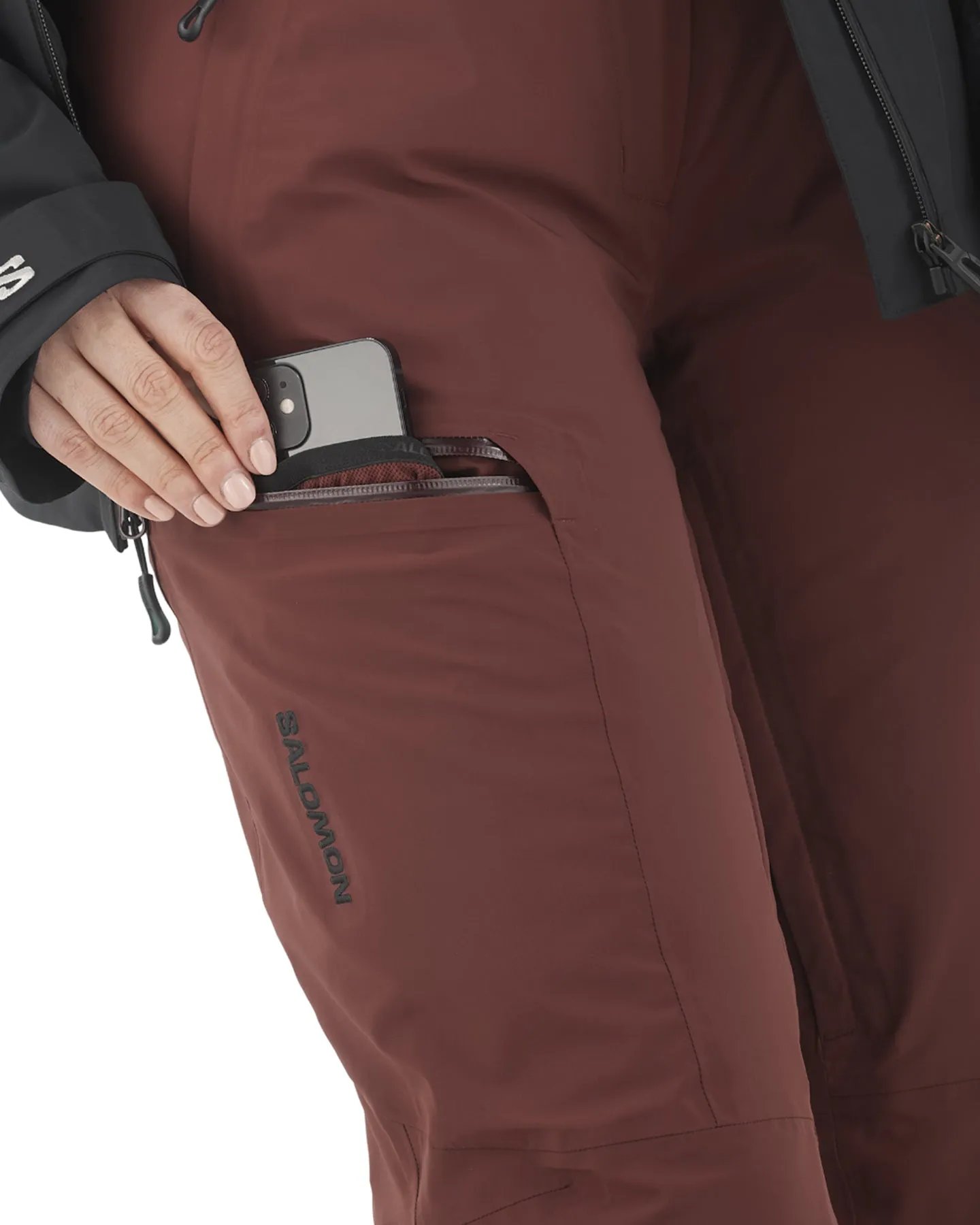 Salomon Women's Brilliant Pant - Rum Raisin