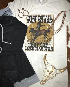 Scrap'in with the Devil Tee