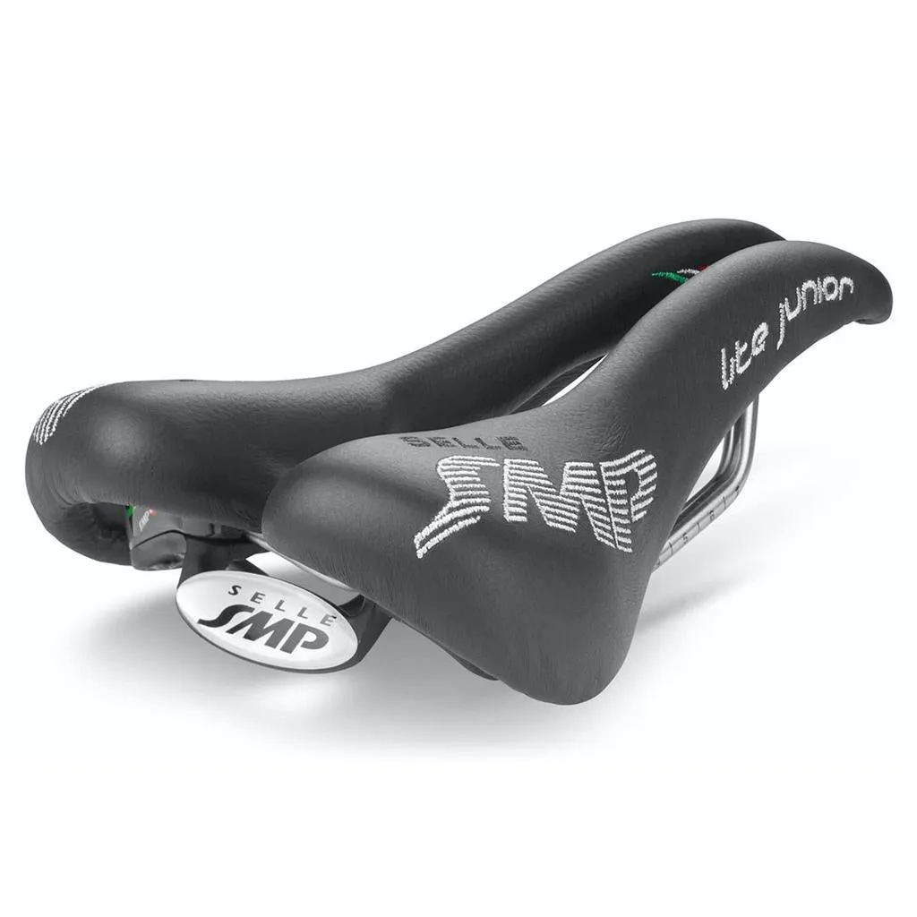 Selle SMP Lite Junior Saddle - CroMo Rails - Black