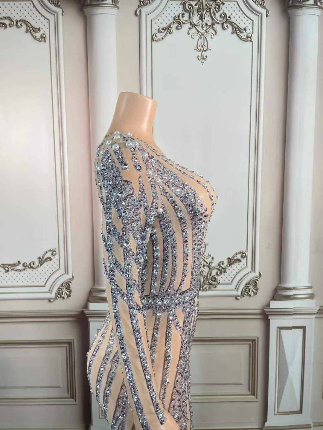 Sexy Mesh See Through Jumpsuit