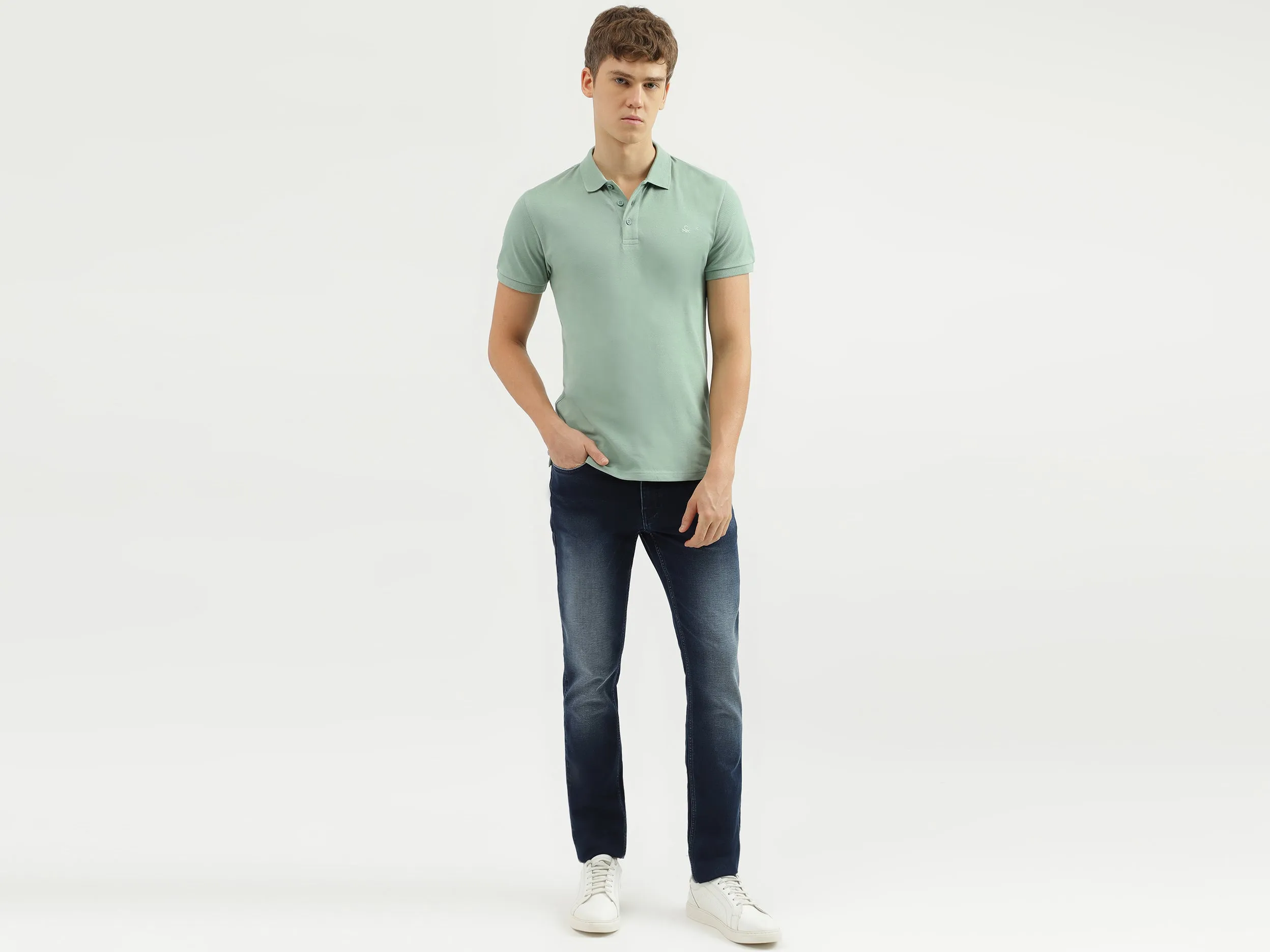Skinny Fit Solid Men's Jeans