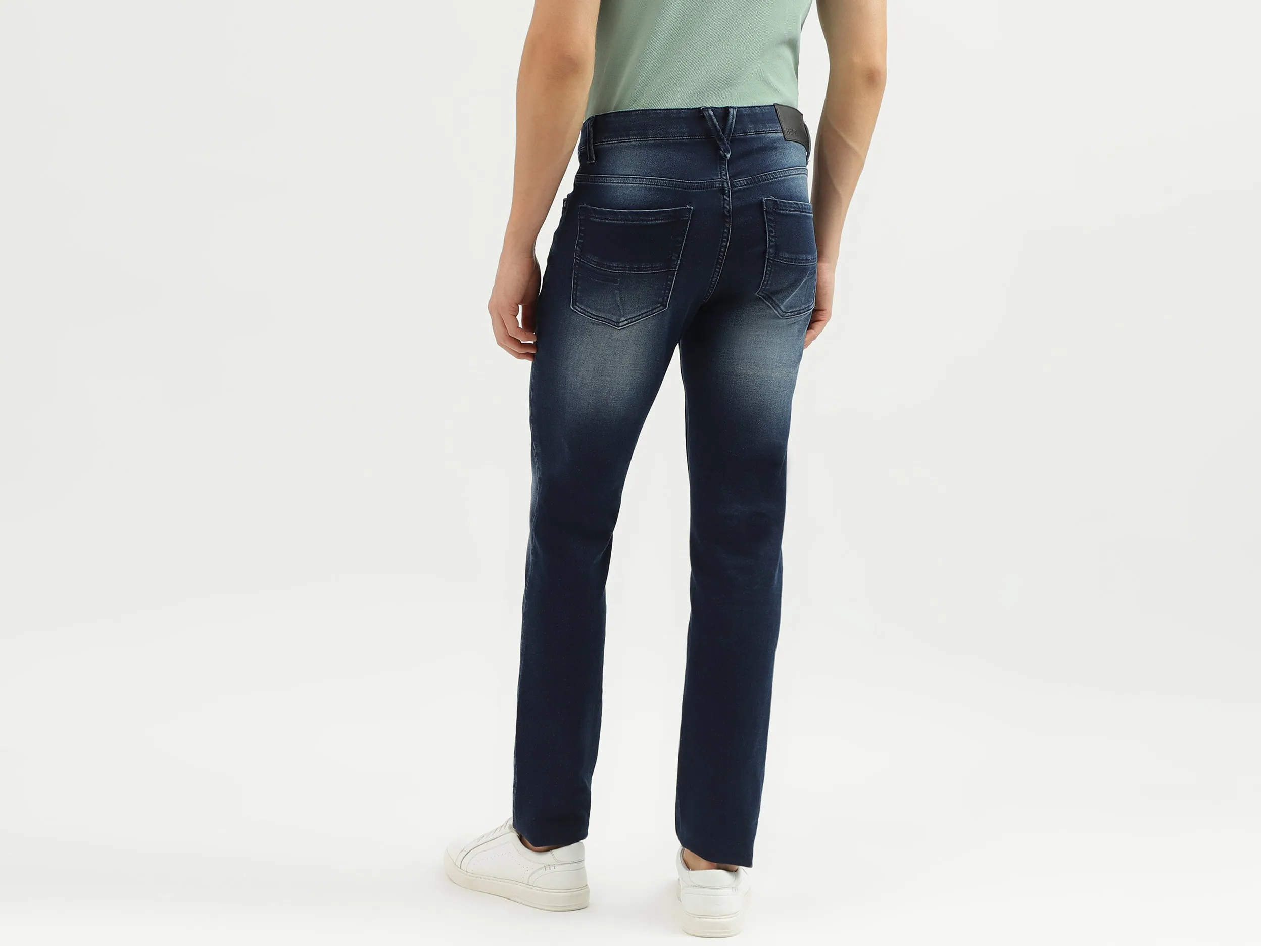 Skinny Fit Solid Men's Jeans
