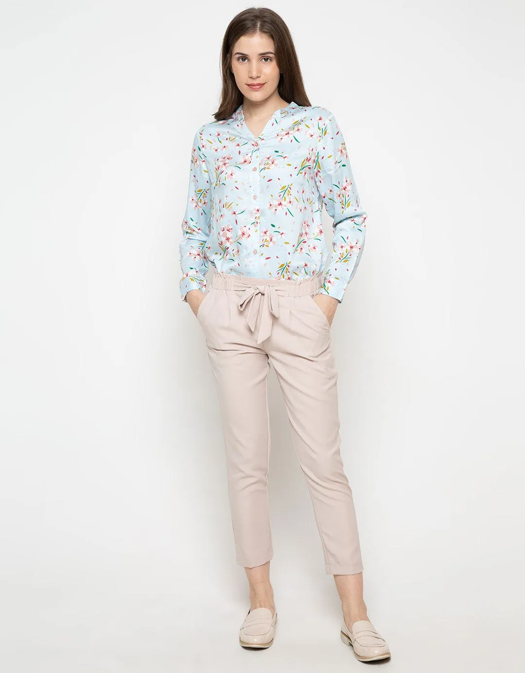 SKINNY PANTS CROP PI