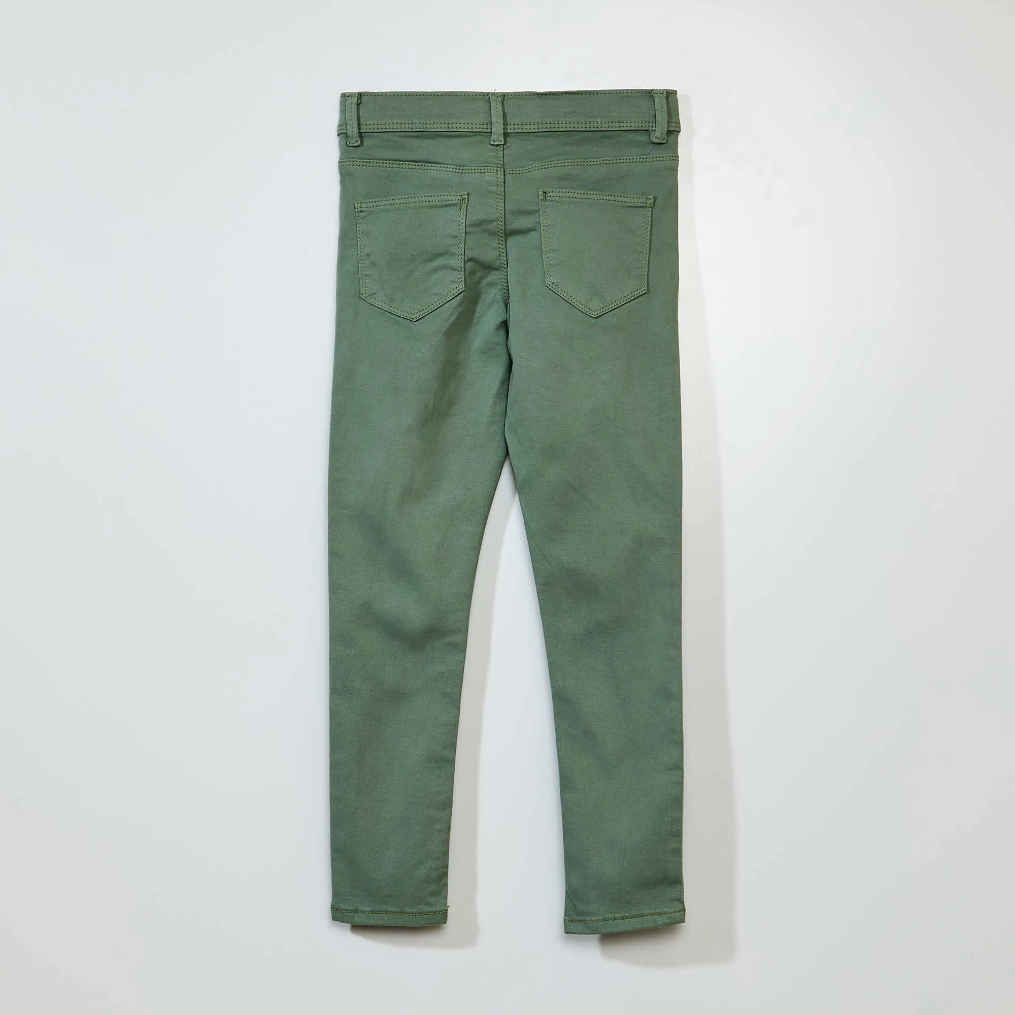Skinny trousers BAY GREEN