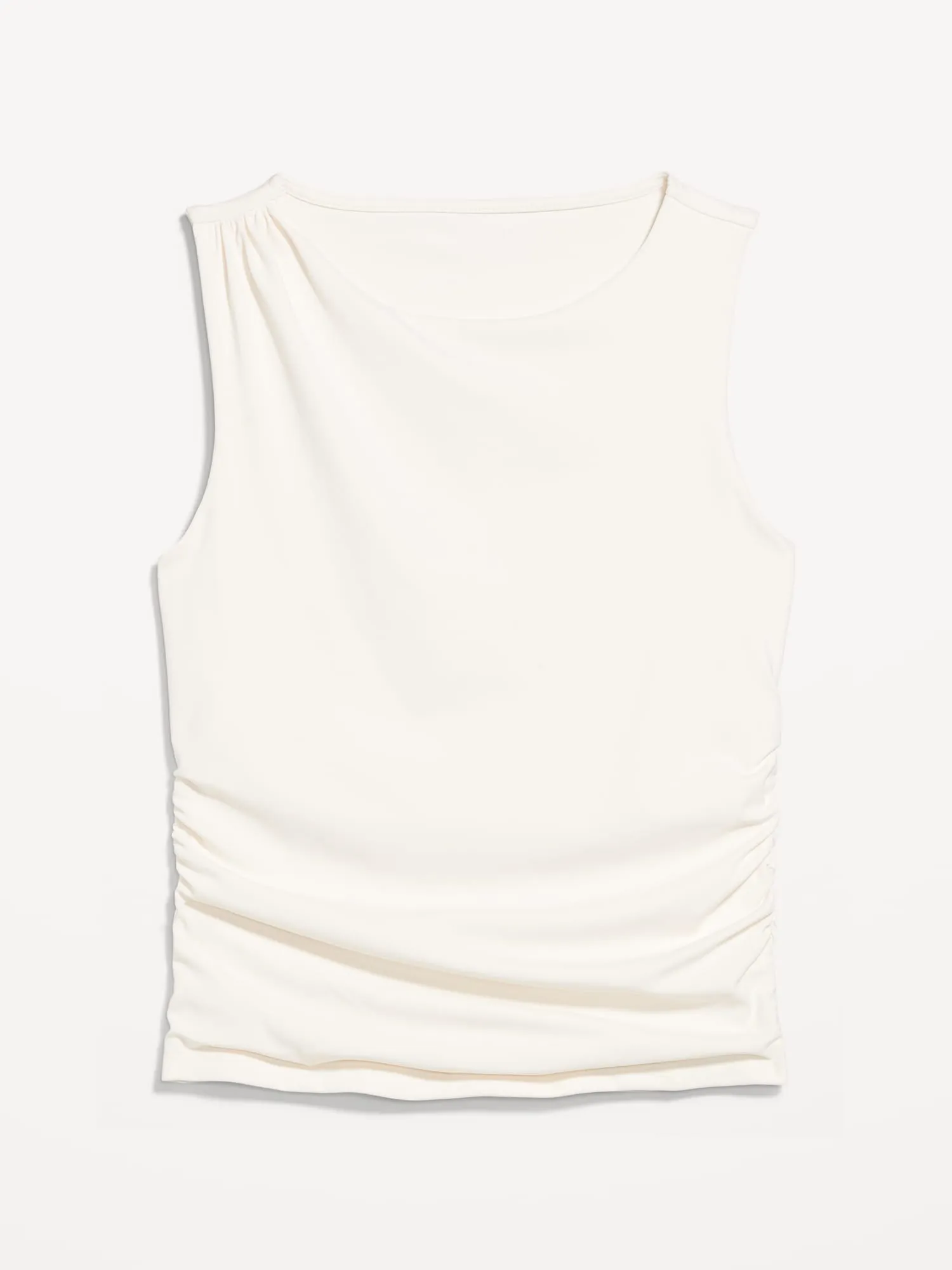 Sleeveless Double-Layer Top