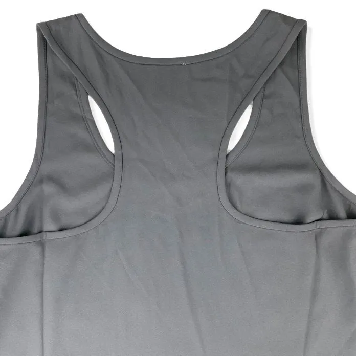 Sleeveless Gray Tank Top Scoop Neck Size 10 Women's Blouses