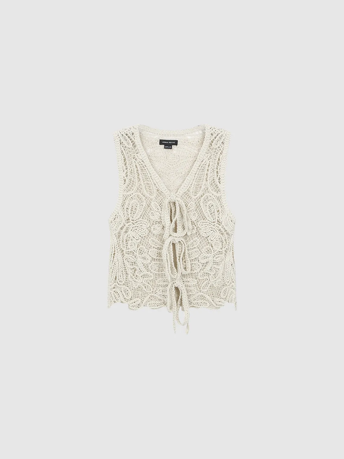 Sleeveless Lace Blouses