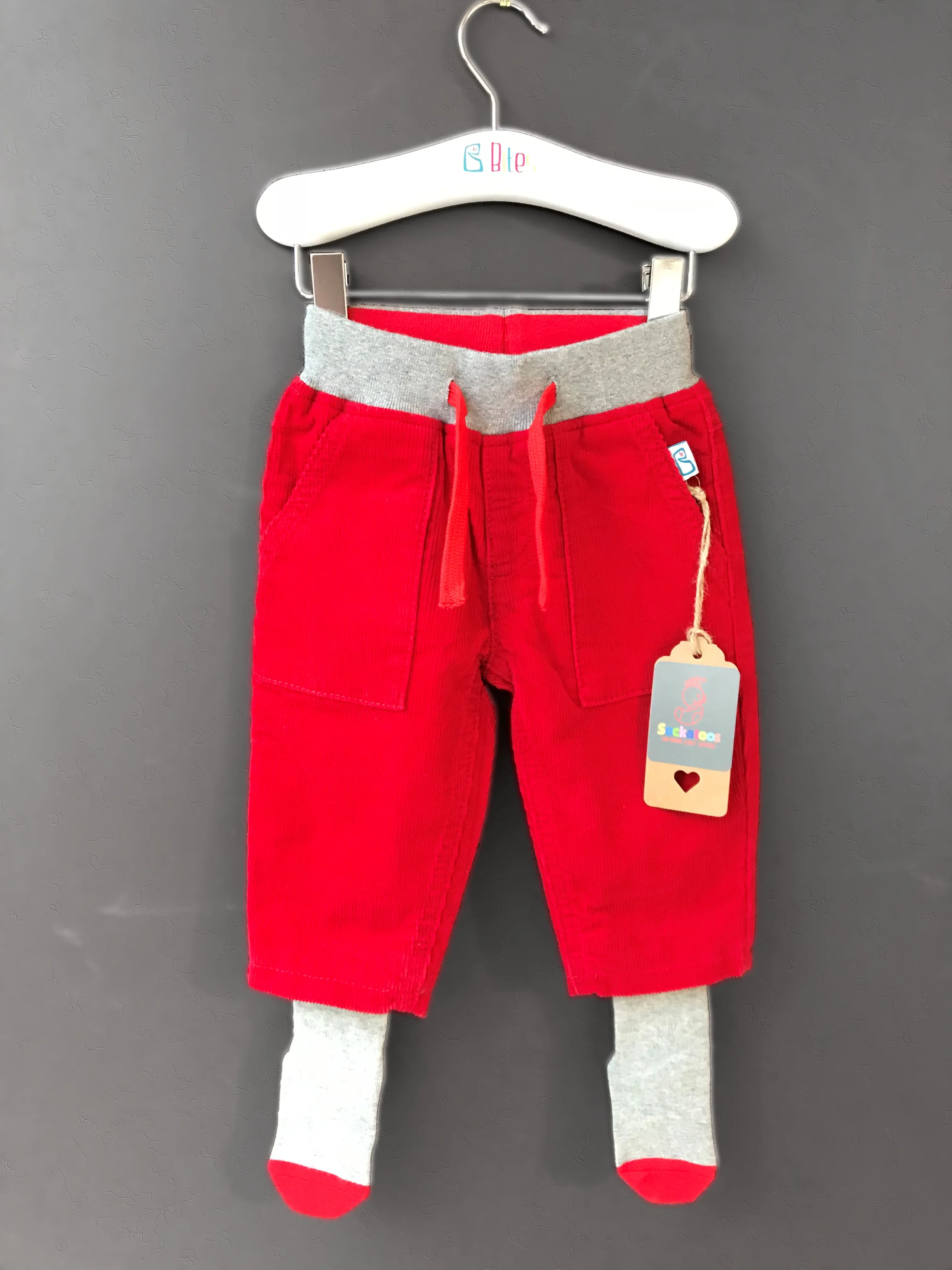Sockatoos Original Cords - RED