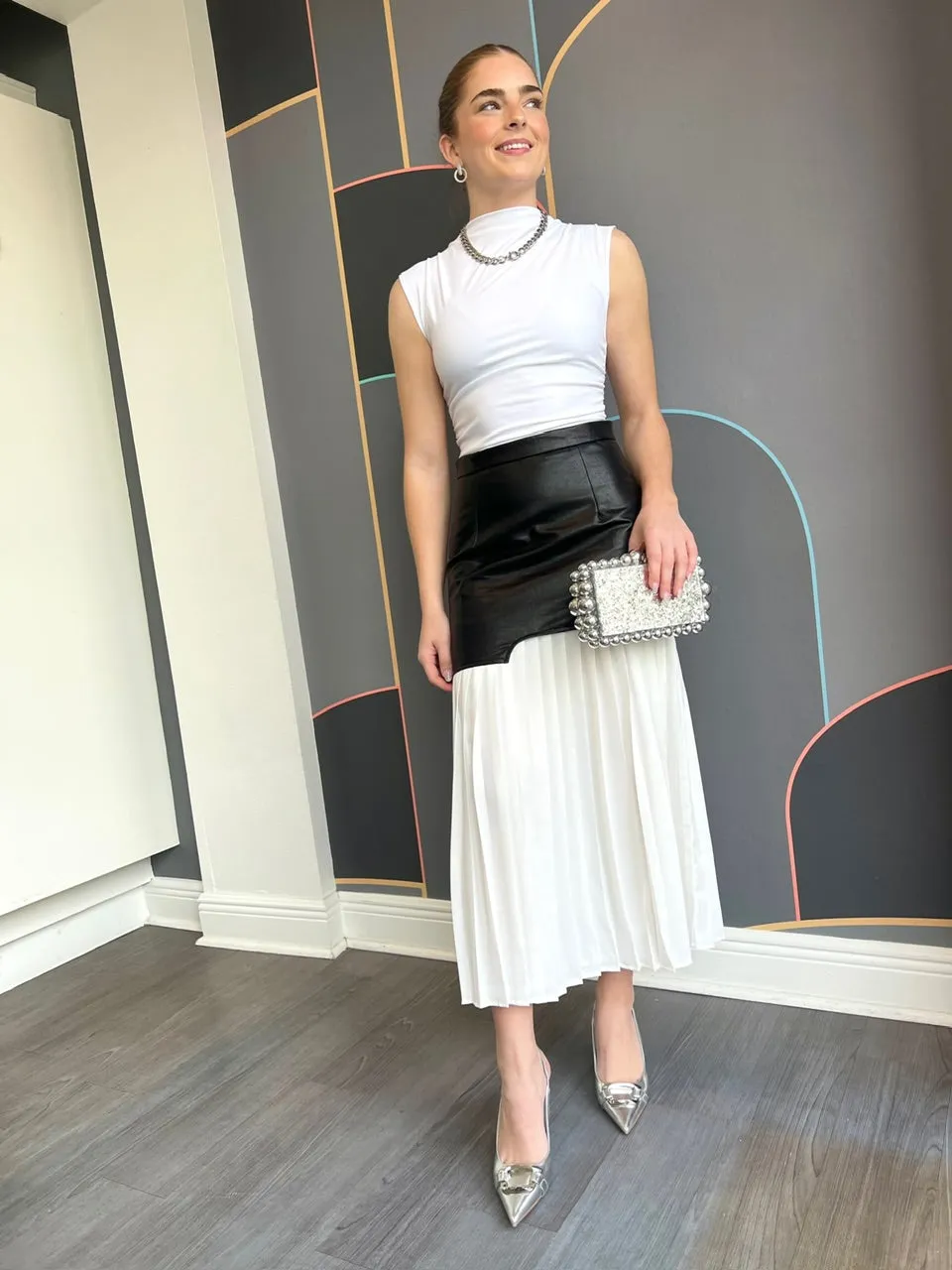 Solaine Midi Skirt