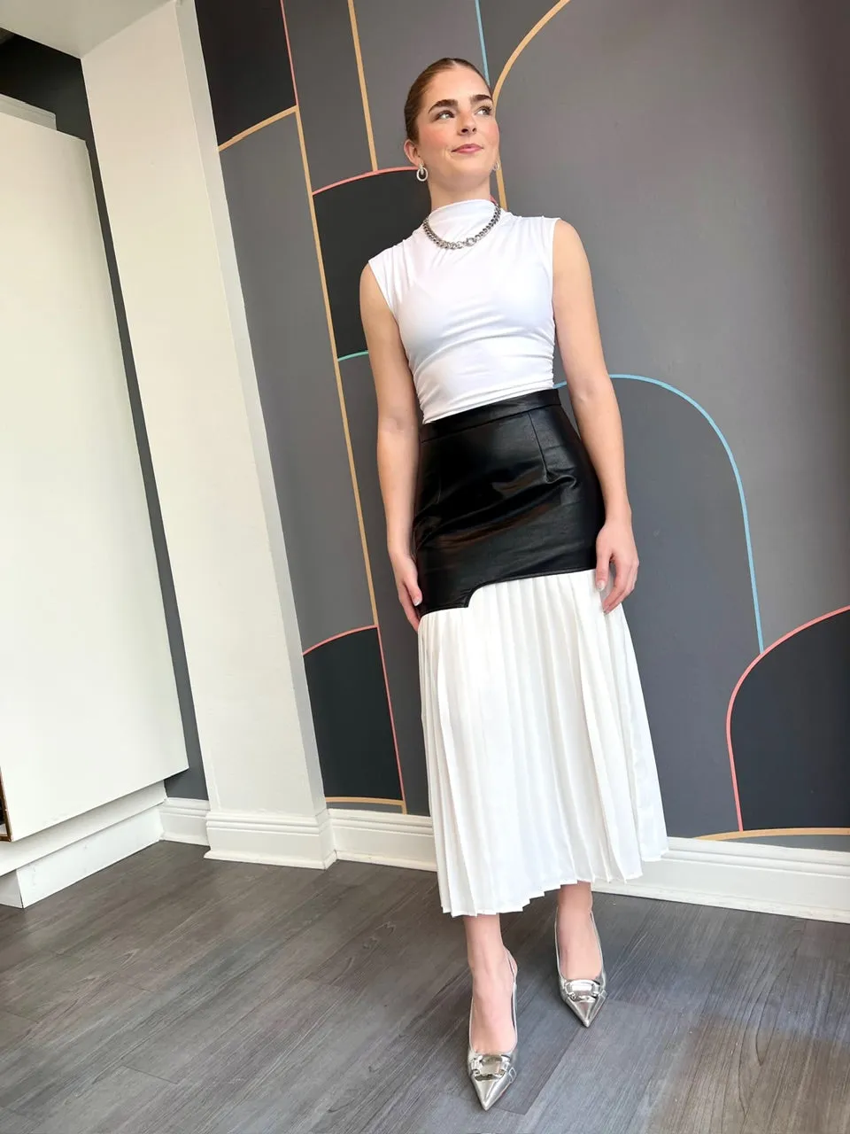 Solaine Midi Skirt