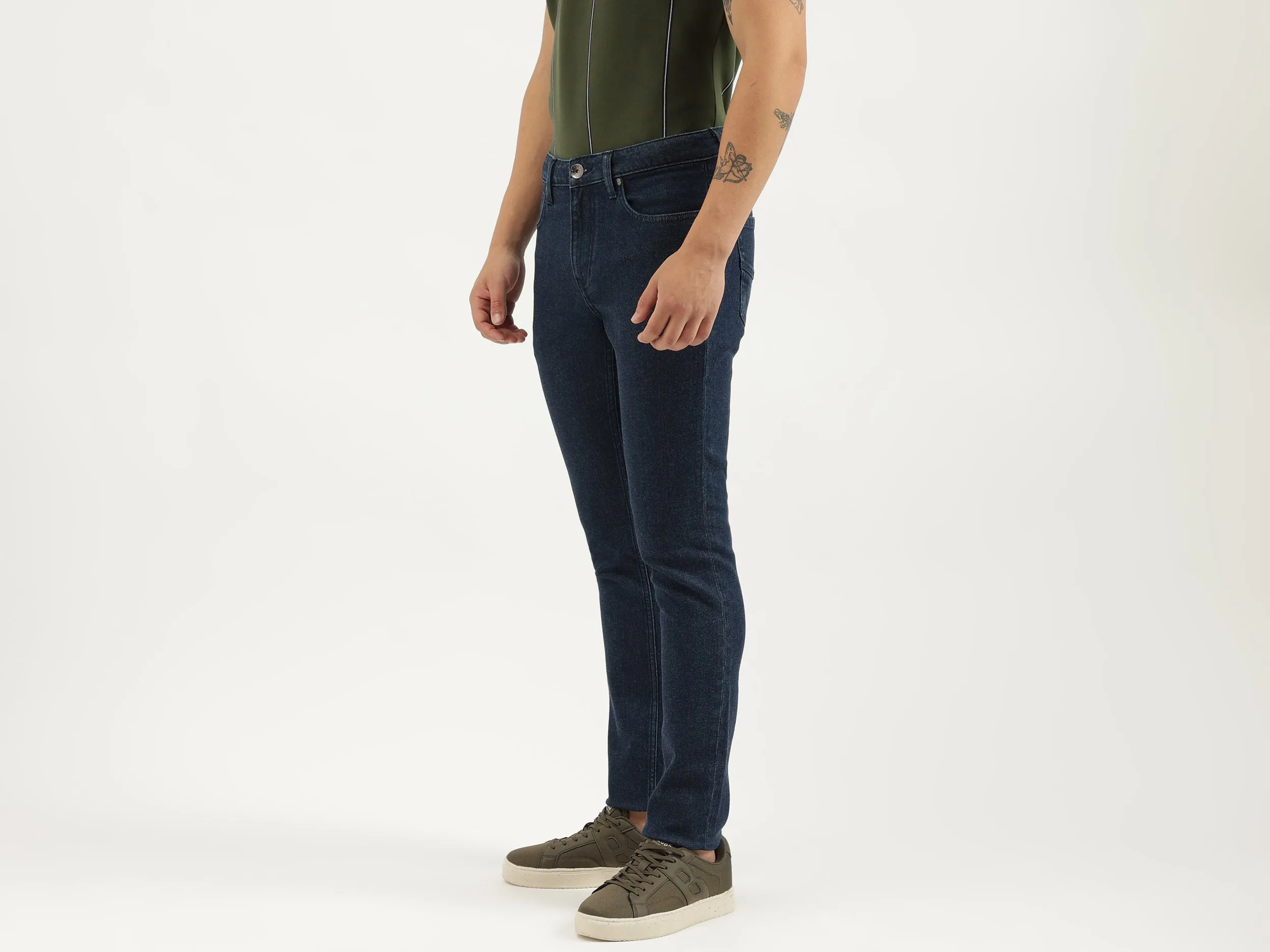 Solid Skinny Fit Jeans