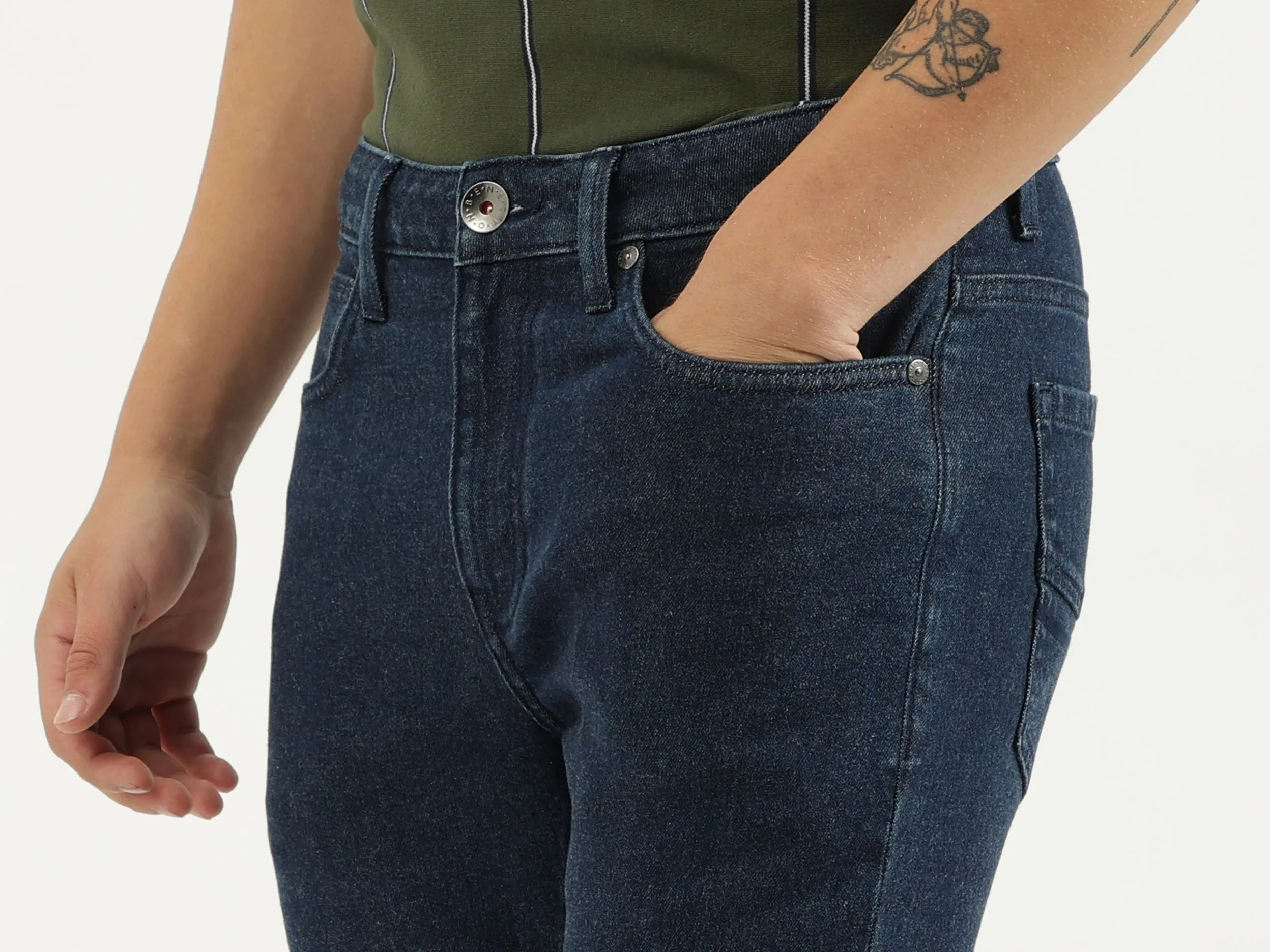 Solid Skinny Fit Jeans