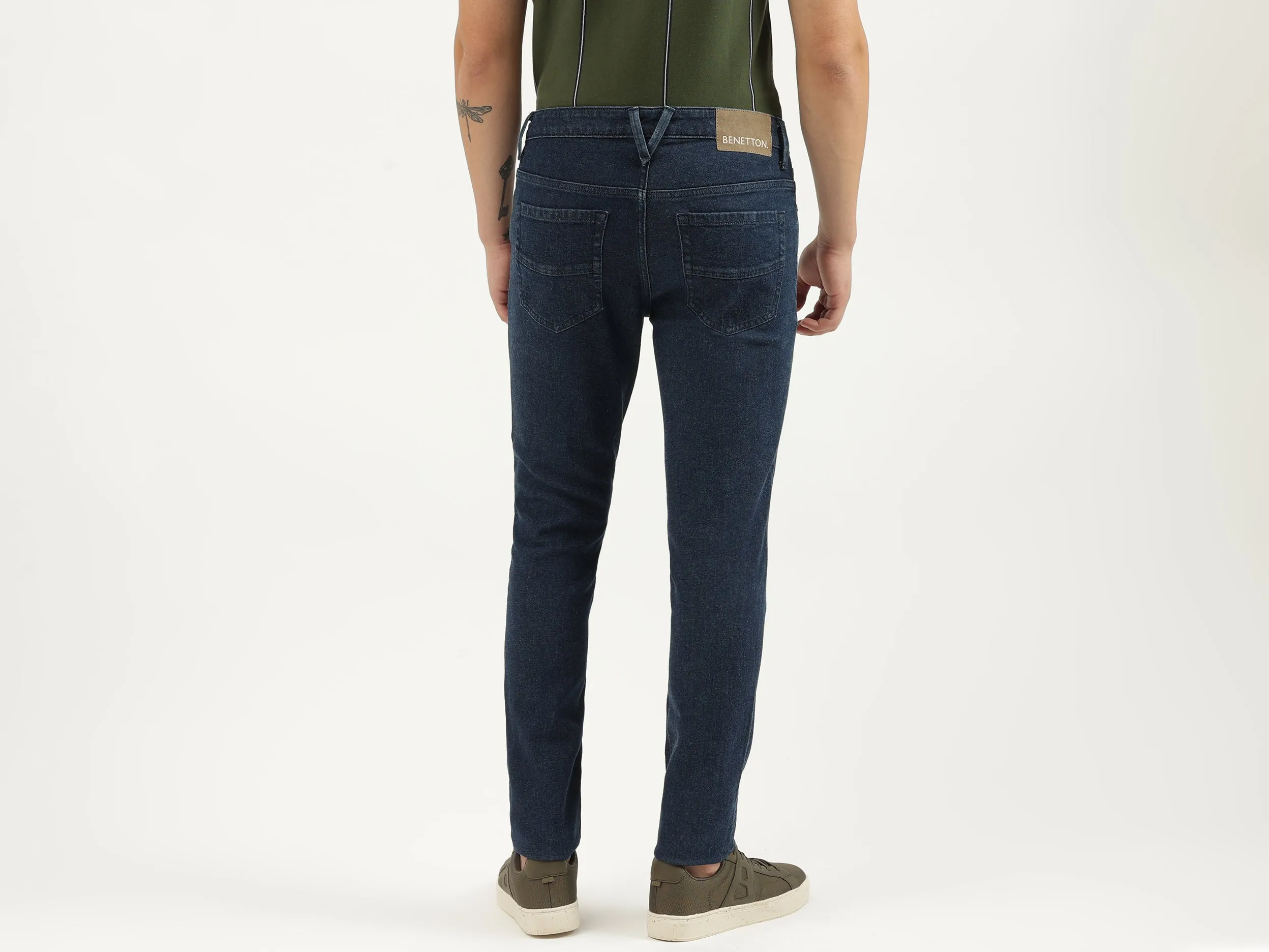 Solid Skinny Fit Jeans