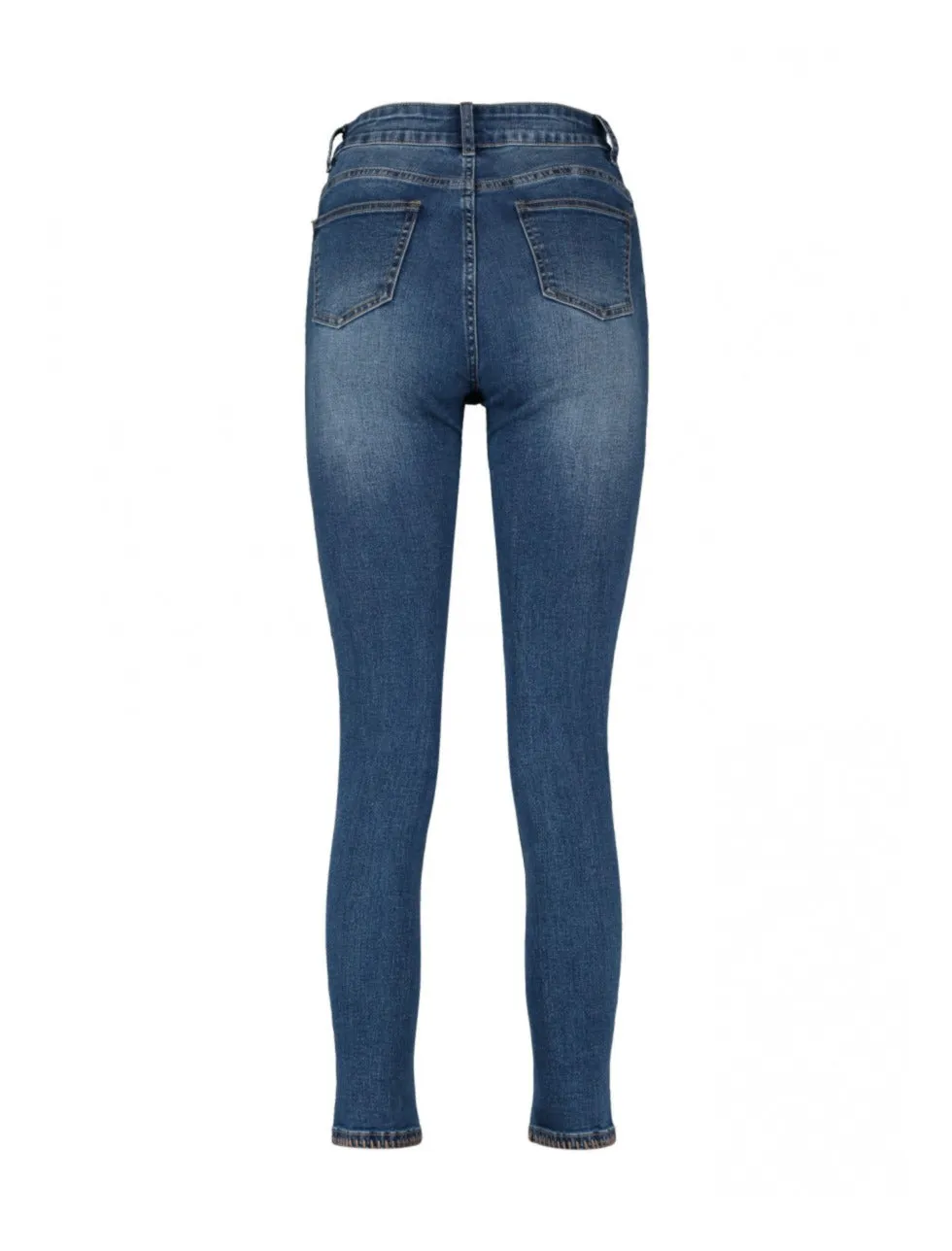 Solina Blue High Waist Skinny Jeans