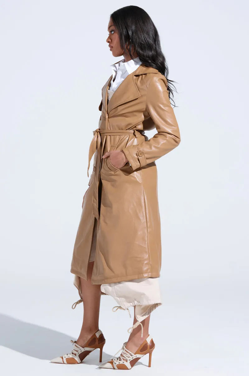 SOMETHING SWEET BUTTER LUXE TRENCH
