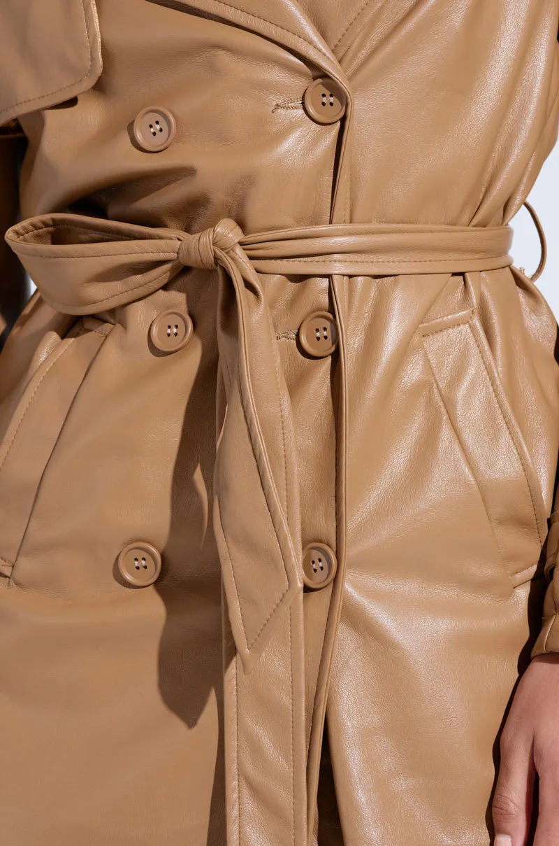 SOMETHING SWEET BUTTER LUXE TRENCH