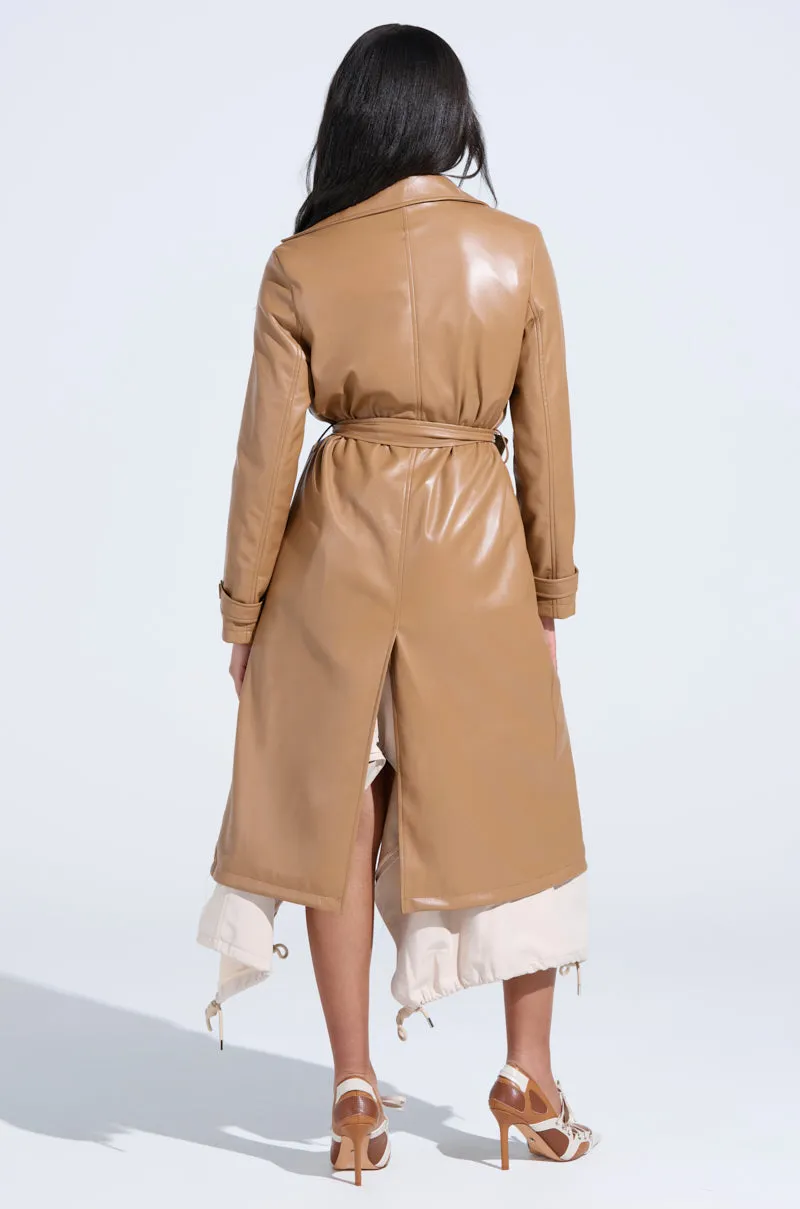 SOMETHING SWEET BUTTER LUXE TRENCH