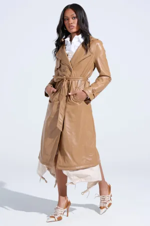 SOMETHING SWEET BUTTER LUXE TRENCH