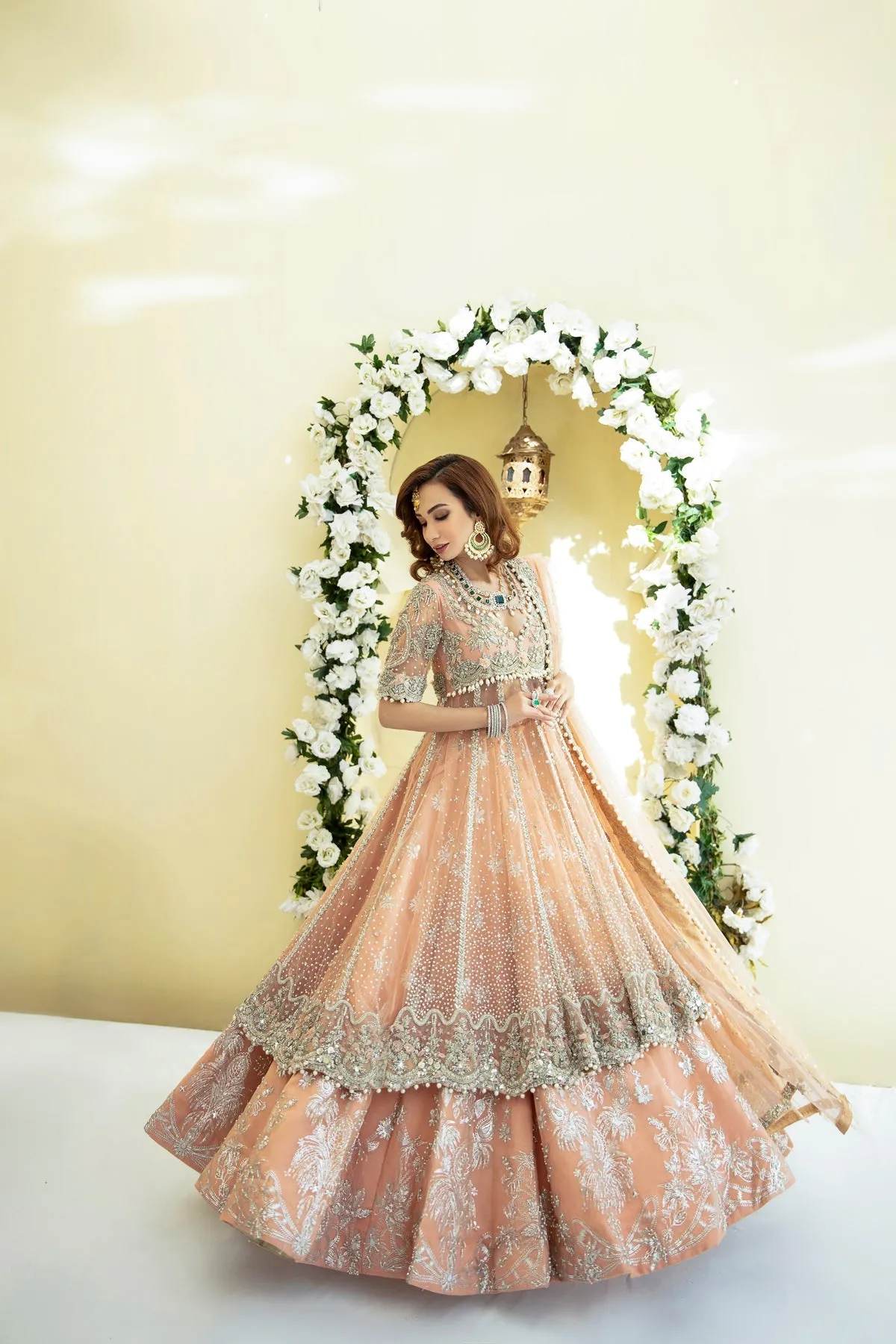 Sophia | AJR Couture Bridals Collection 2022 | Embroidered and Embellished Bridal Suits