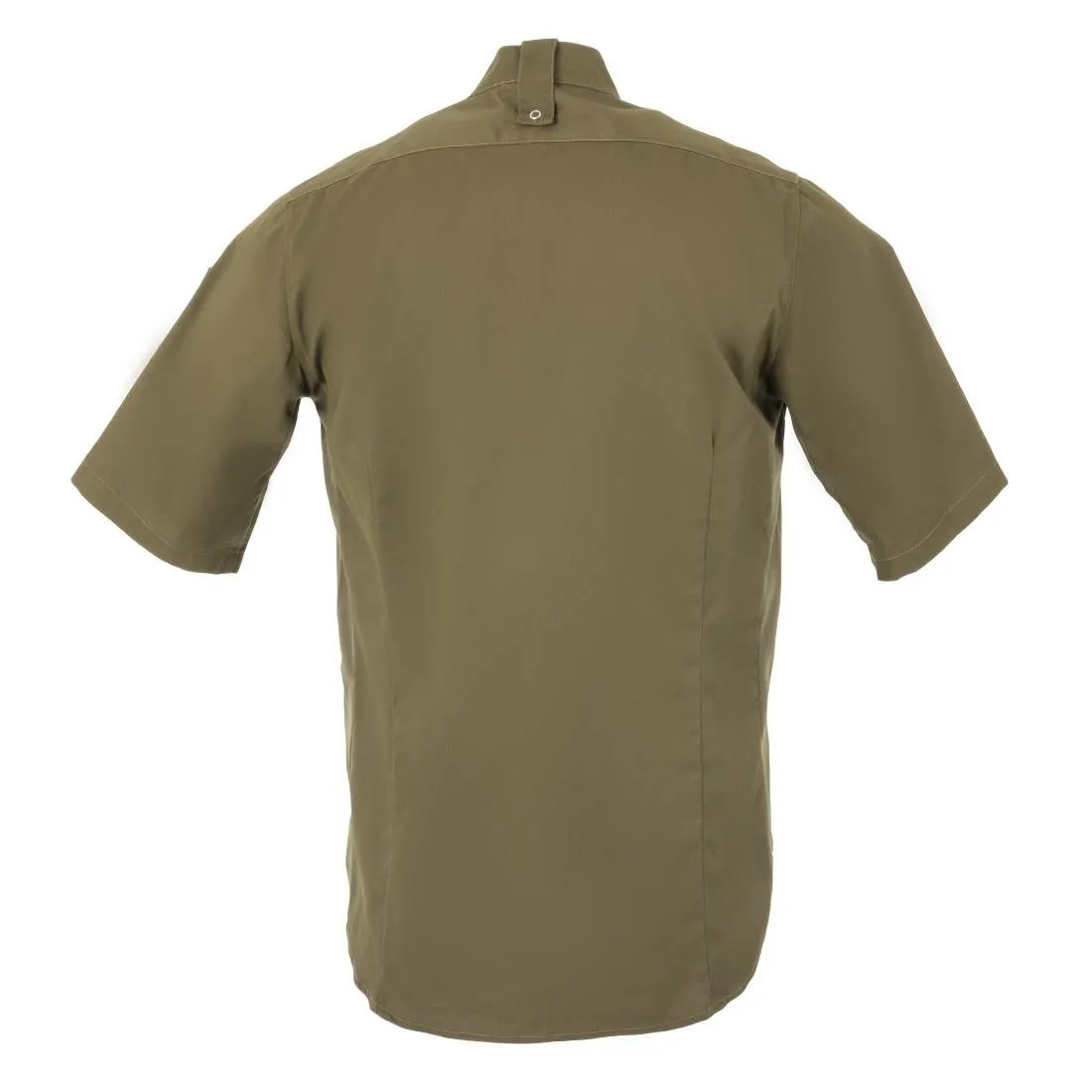 Southside Band Collar Chef Jacket Khaki M