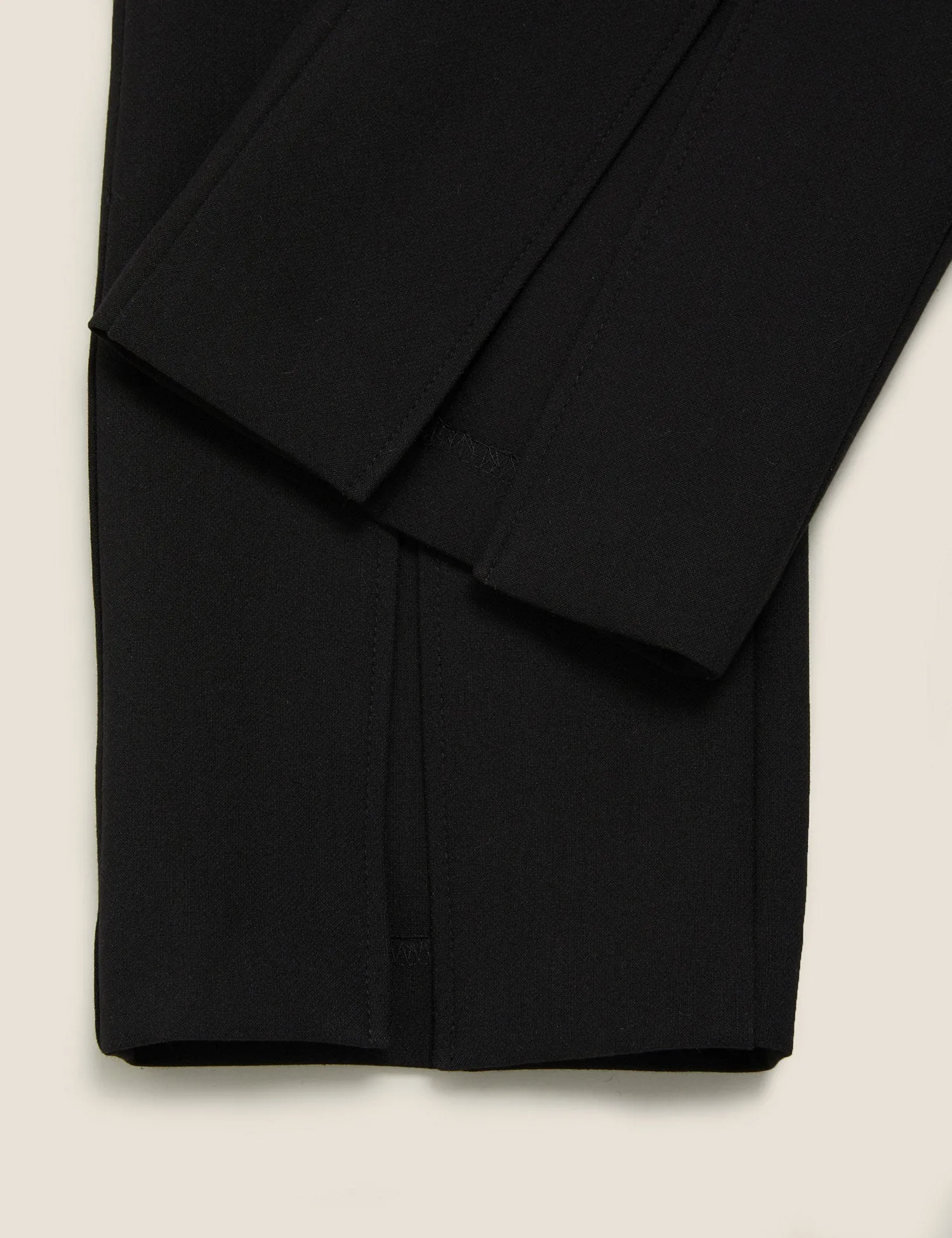 Split Front Skinny Trousers