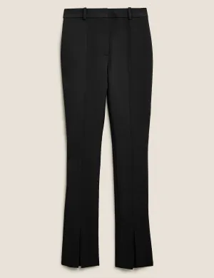 Split Front Skinny Trousers