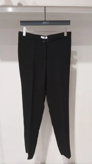 STRAIGHT CUT COTON TROUSERS
