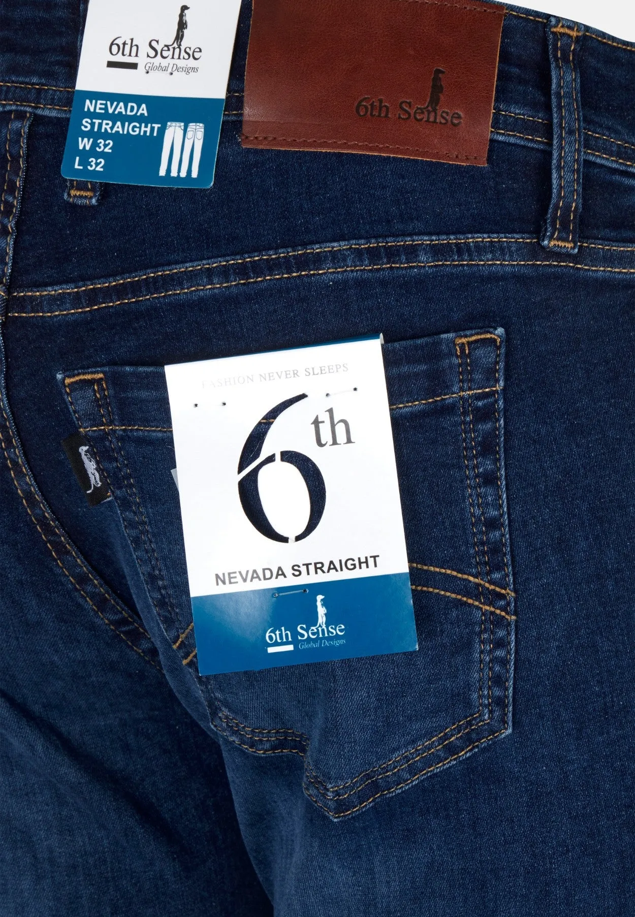 Straight Leg Jeans | Nevada | French Navy