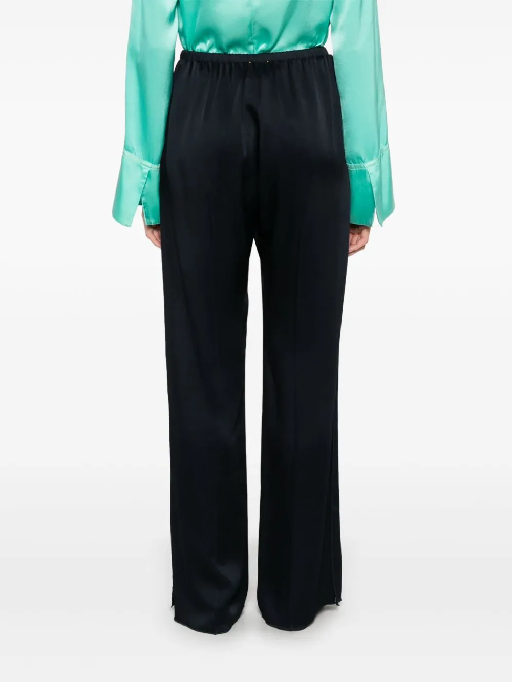 Straight leg trousers