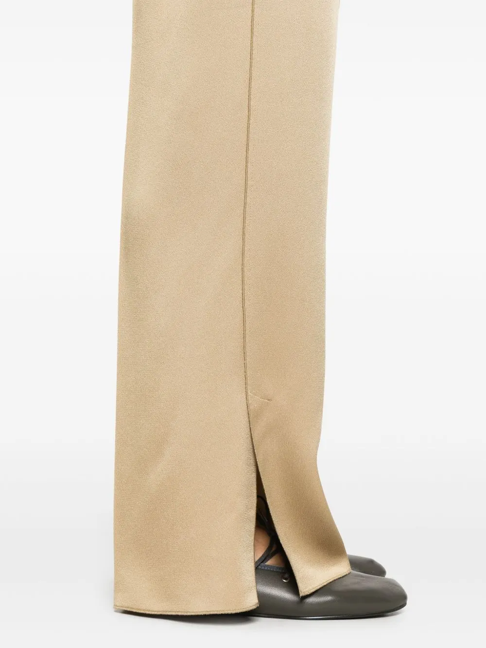 Straight leg trousers