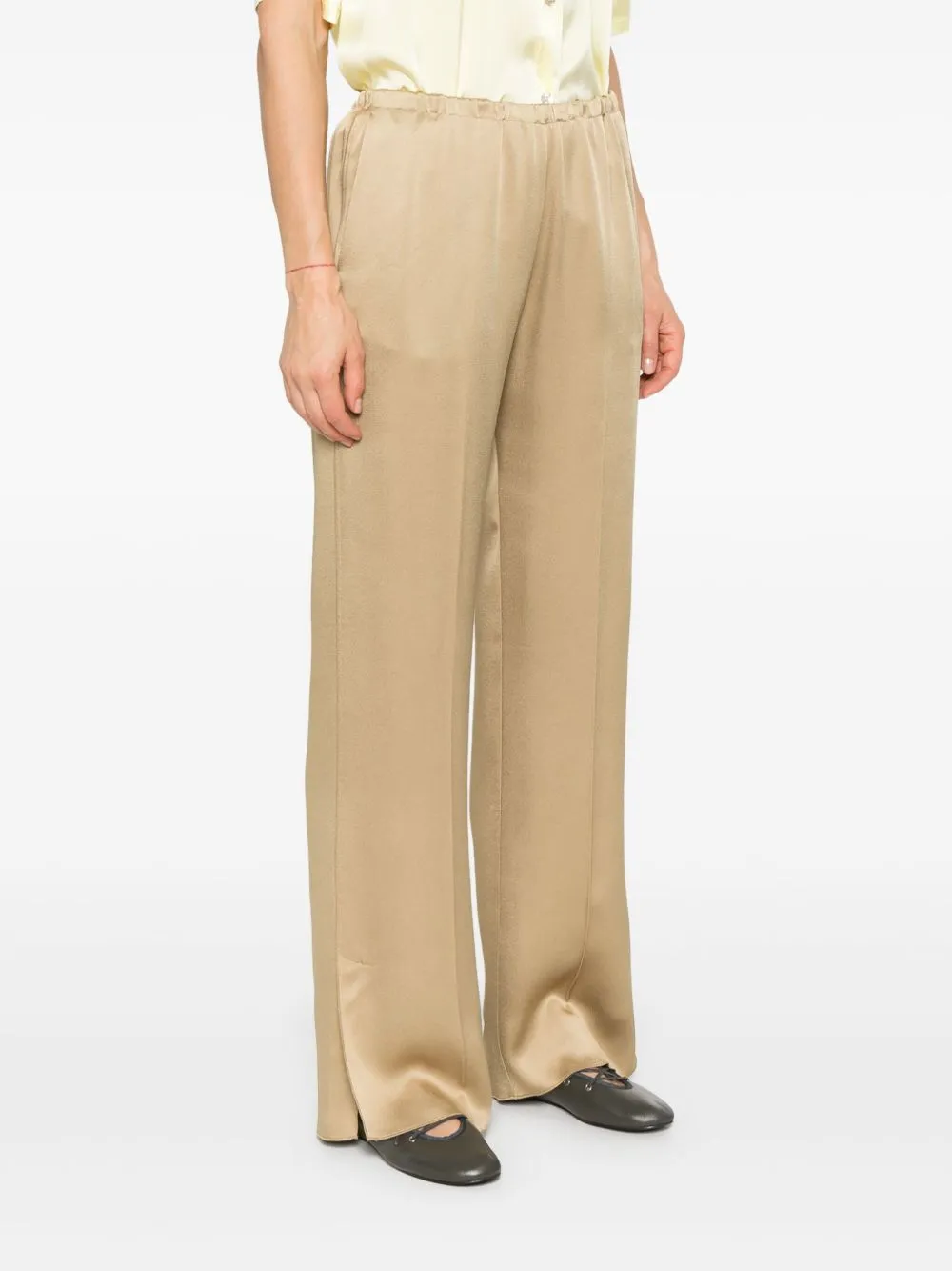 Straight leg trousers