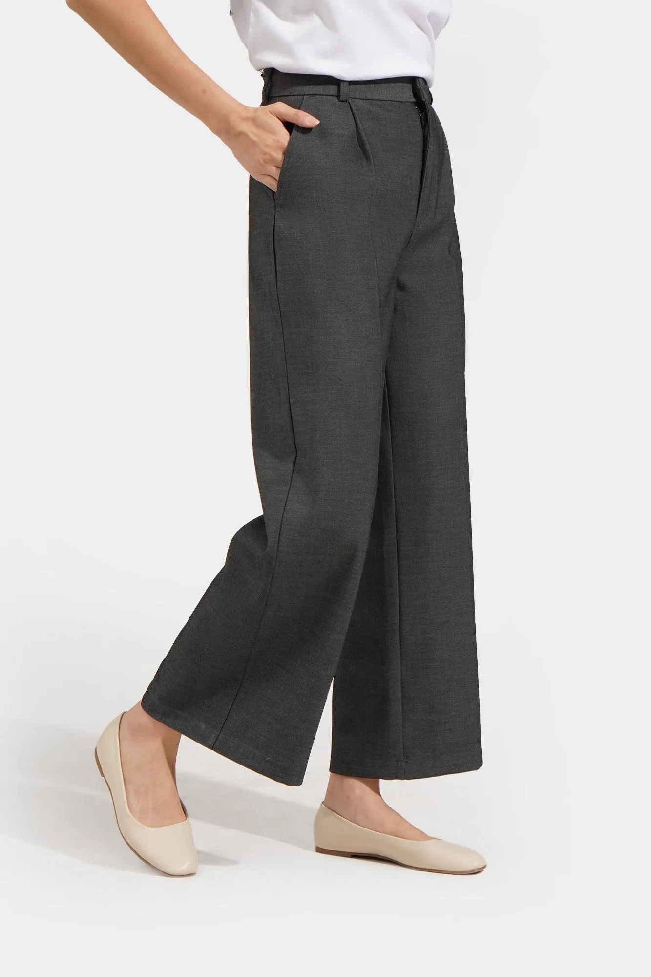 Straight Leg Trousers
