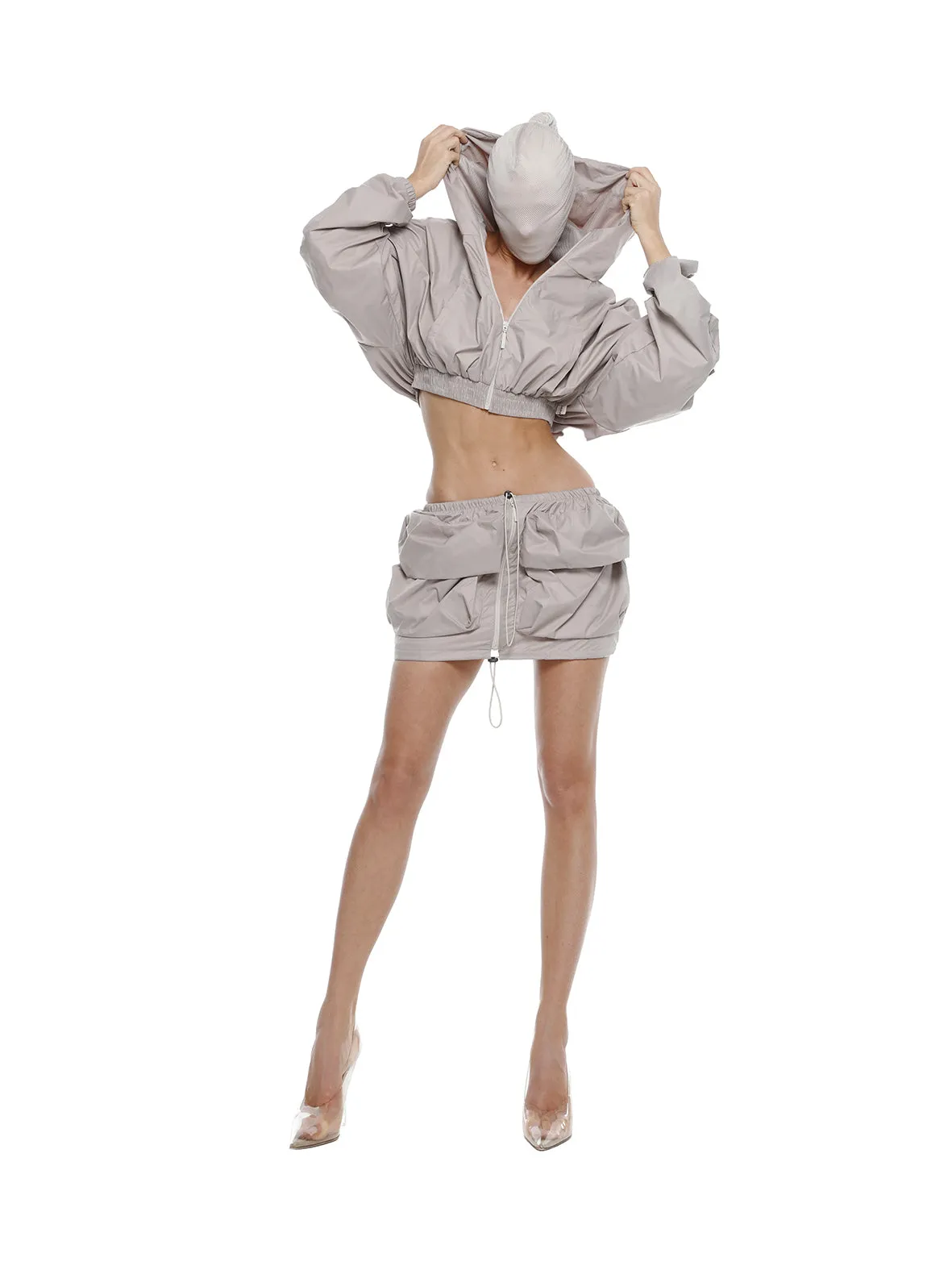 SUIT ANORAK.ZIP SKIRT #2
