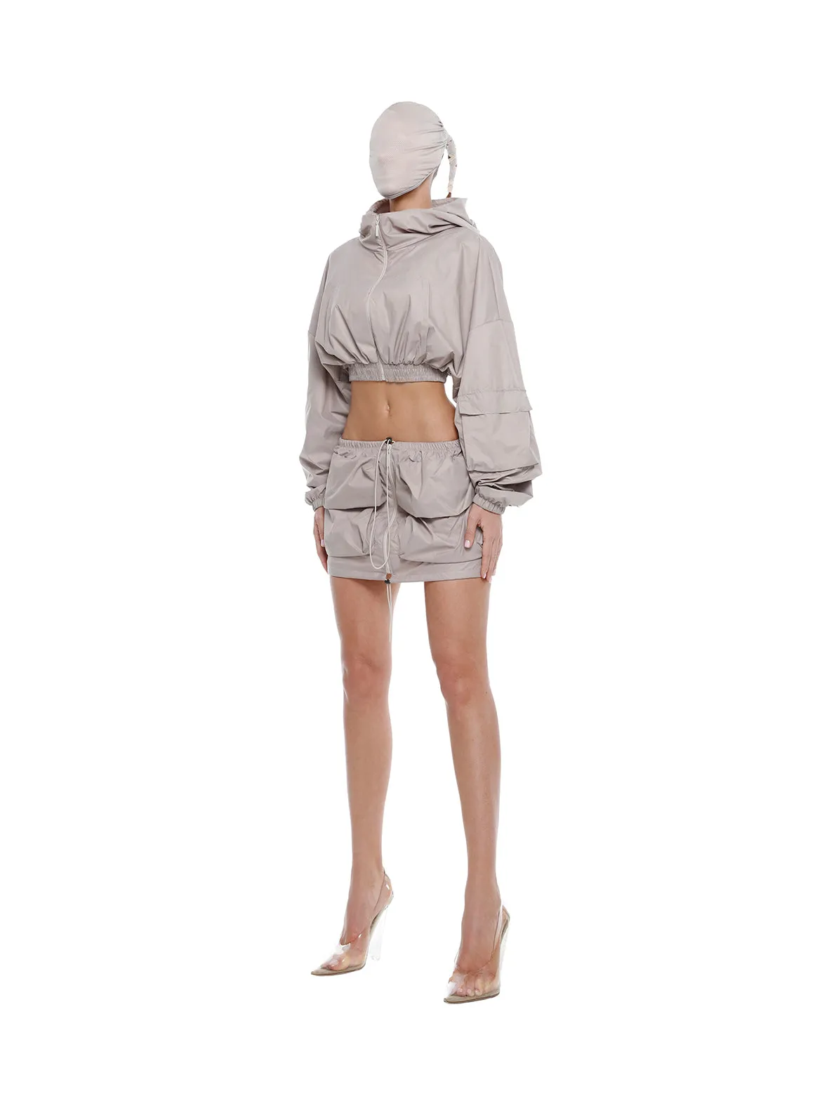SUIT ANORAK.ZIP SKIRT #2