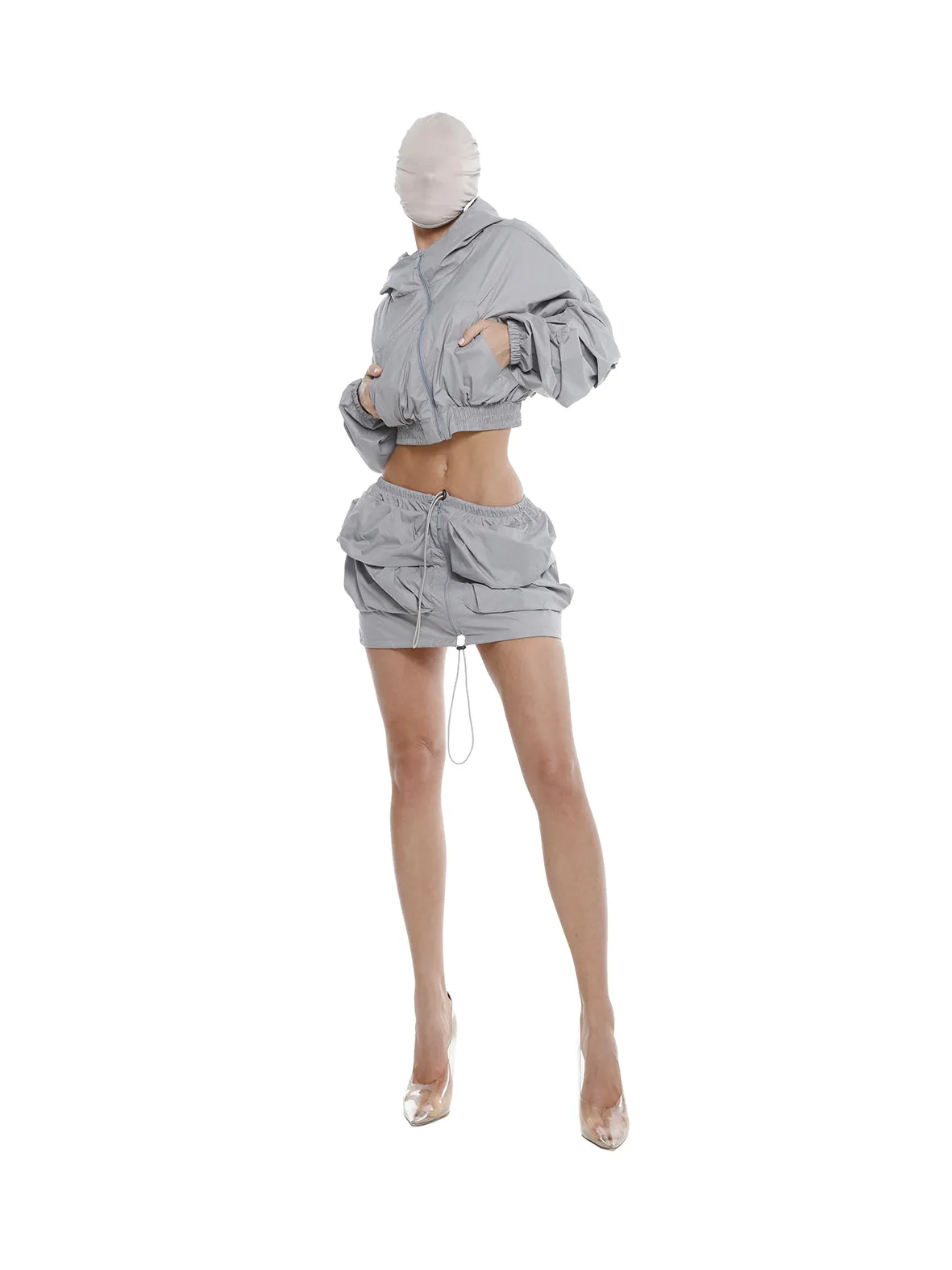 SUIT ANORAK.ZIP SKIRT #2