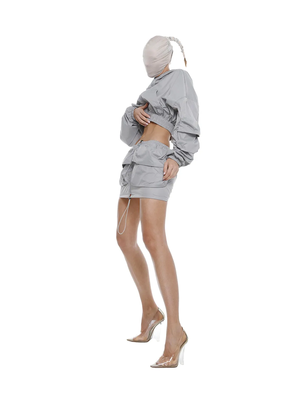SUIT ANORAK.ZIP SKIRT #2