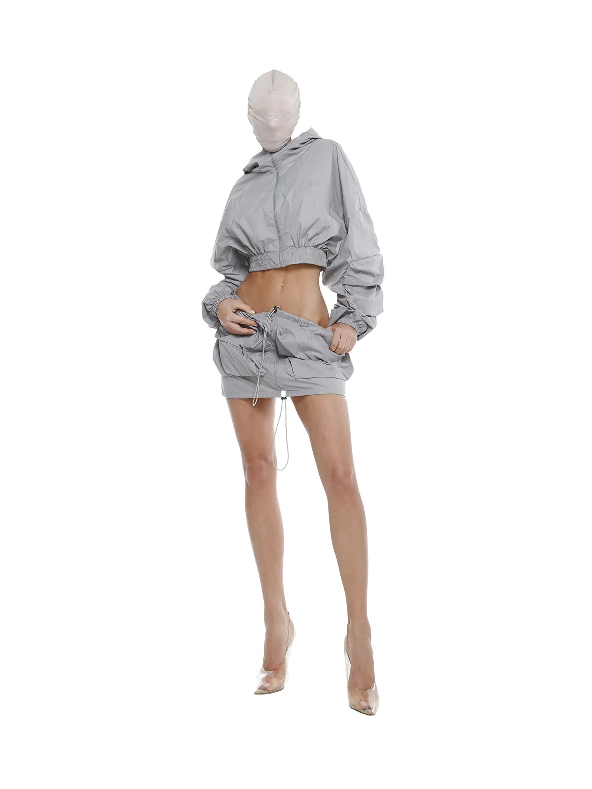 SUIT ANORAK.ZIP SKIRT #2
