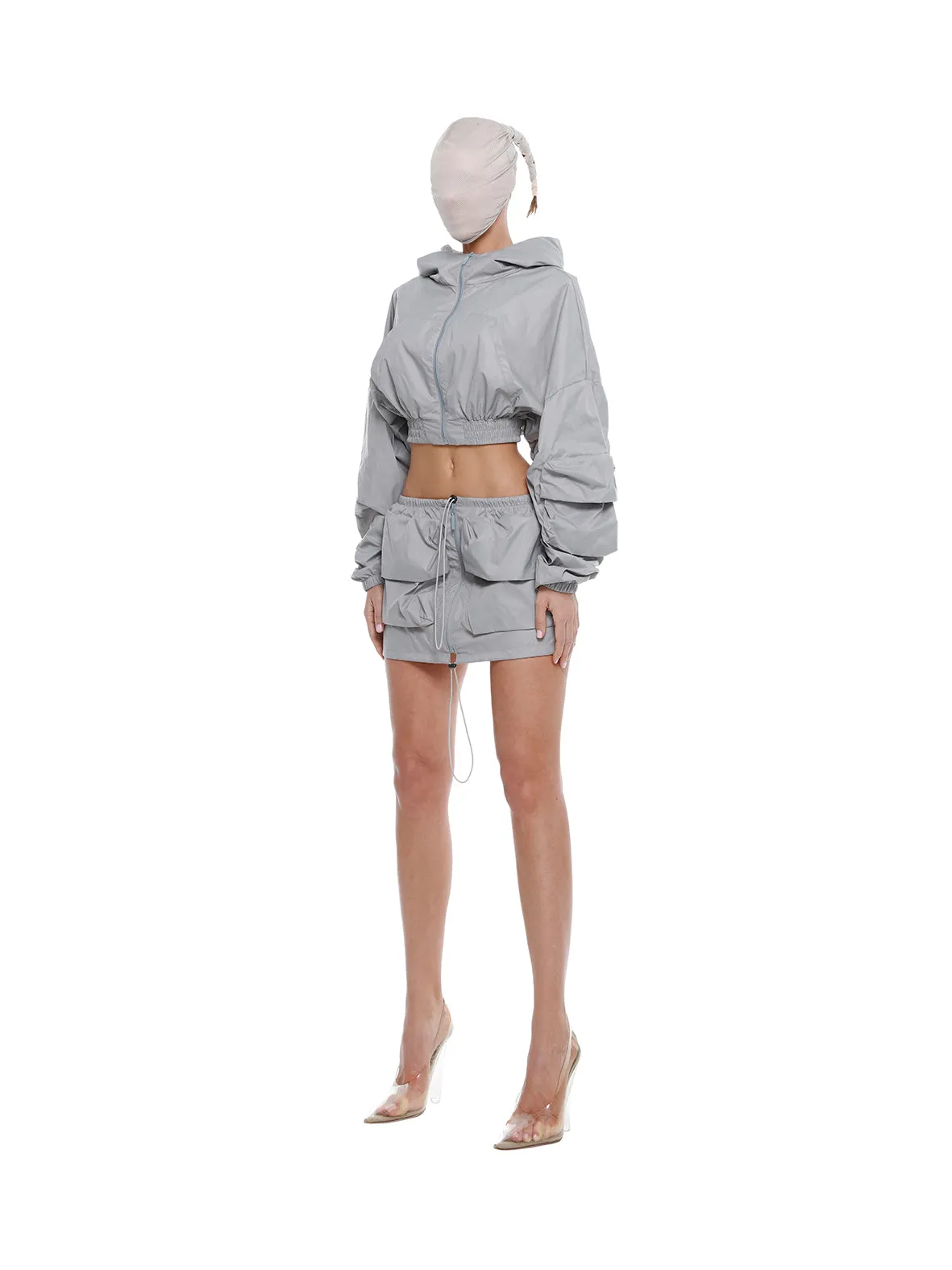 SUIT ANORAK.ZIP SKIRT #2