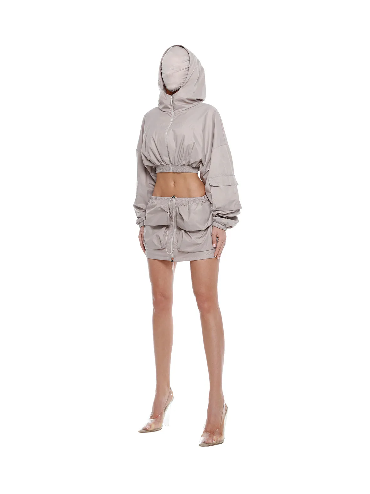 SUIT ANORAK.ZIP SKIRT #2