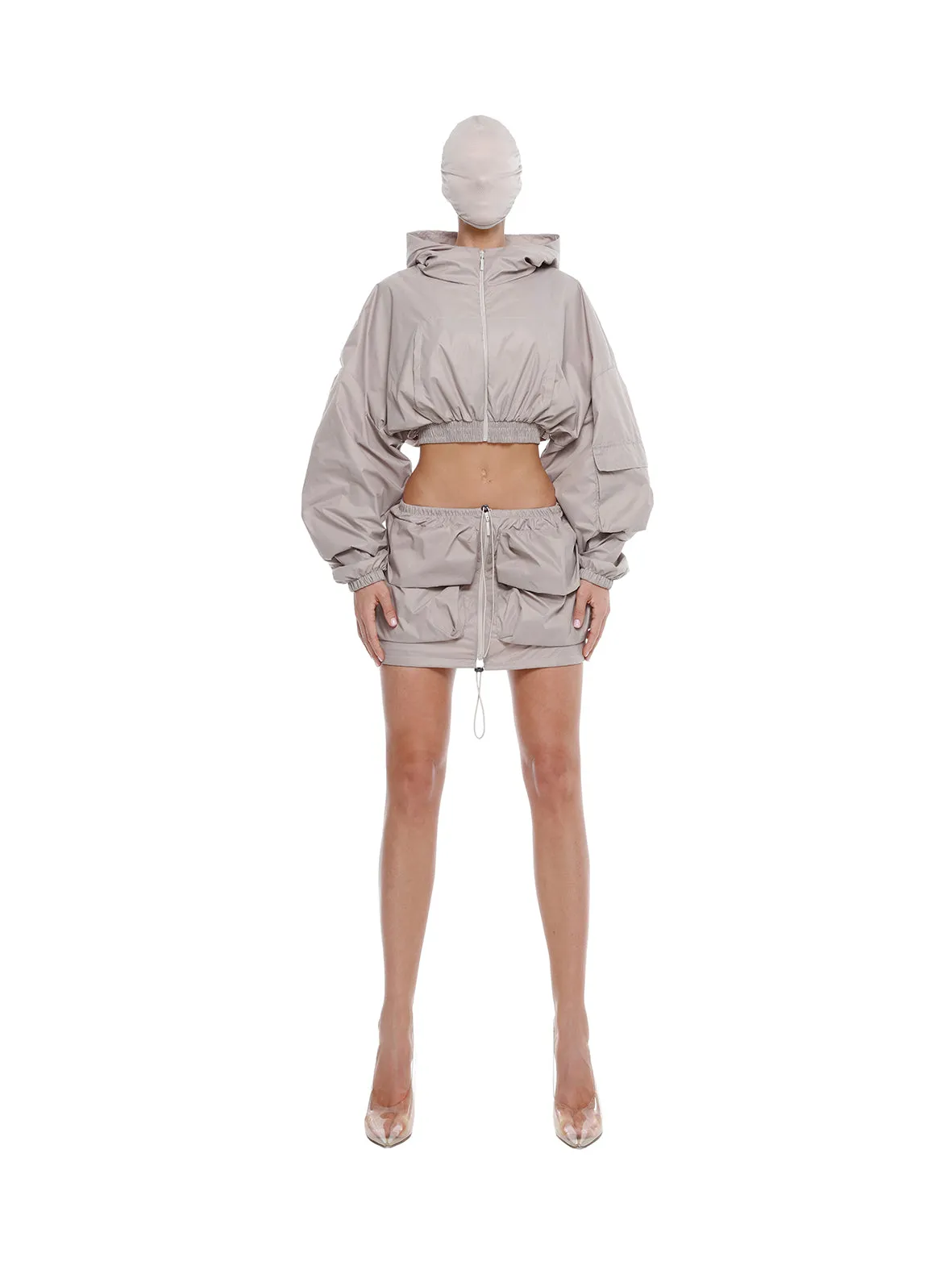 SUIT ANORAK.ZIP SKIRT #2