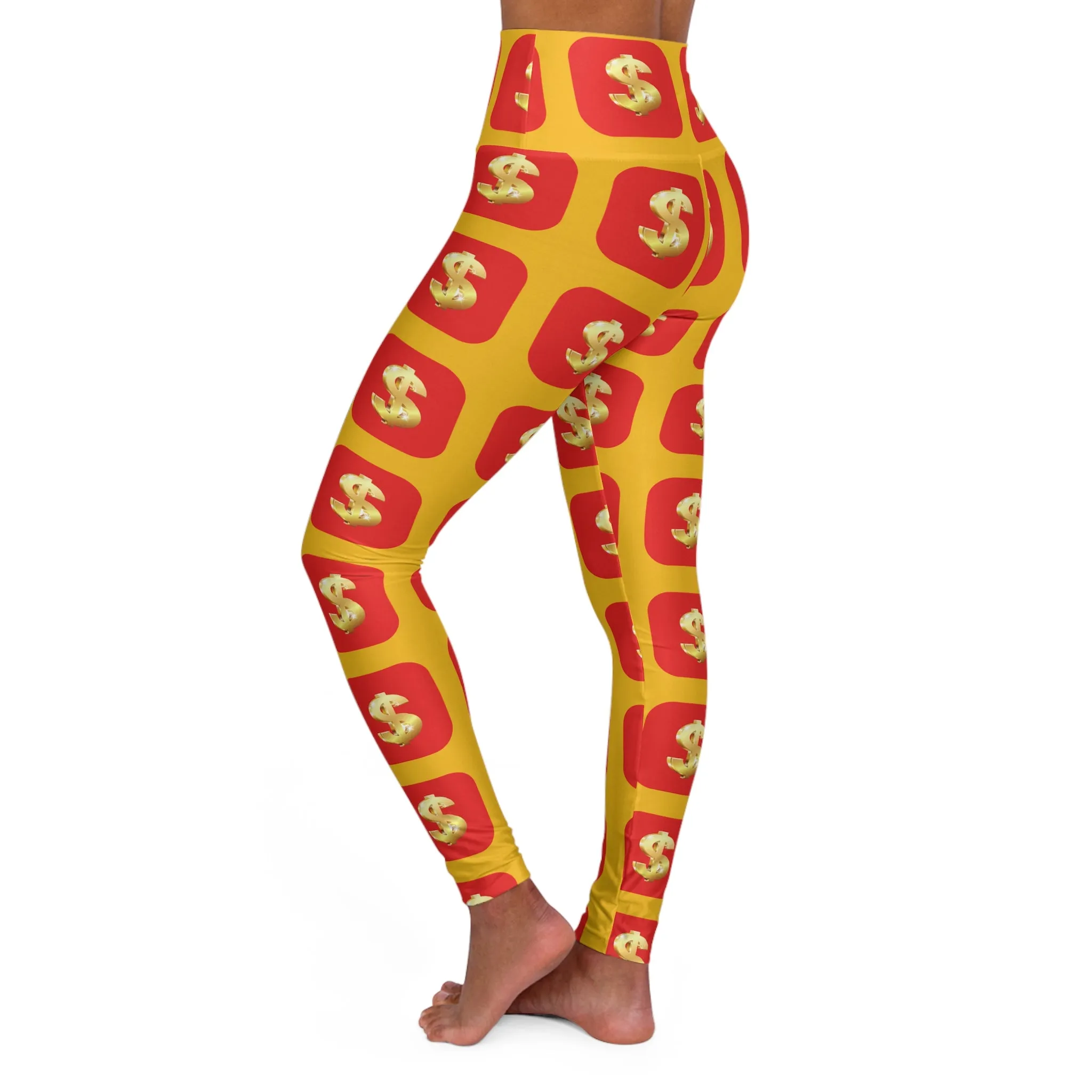 SUPREMEMATHEMATICS HIGH WAIST YOGA LEGGINGS