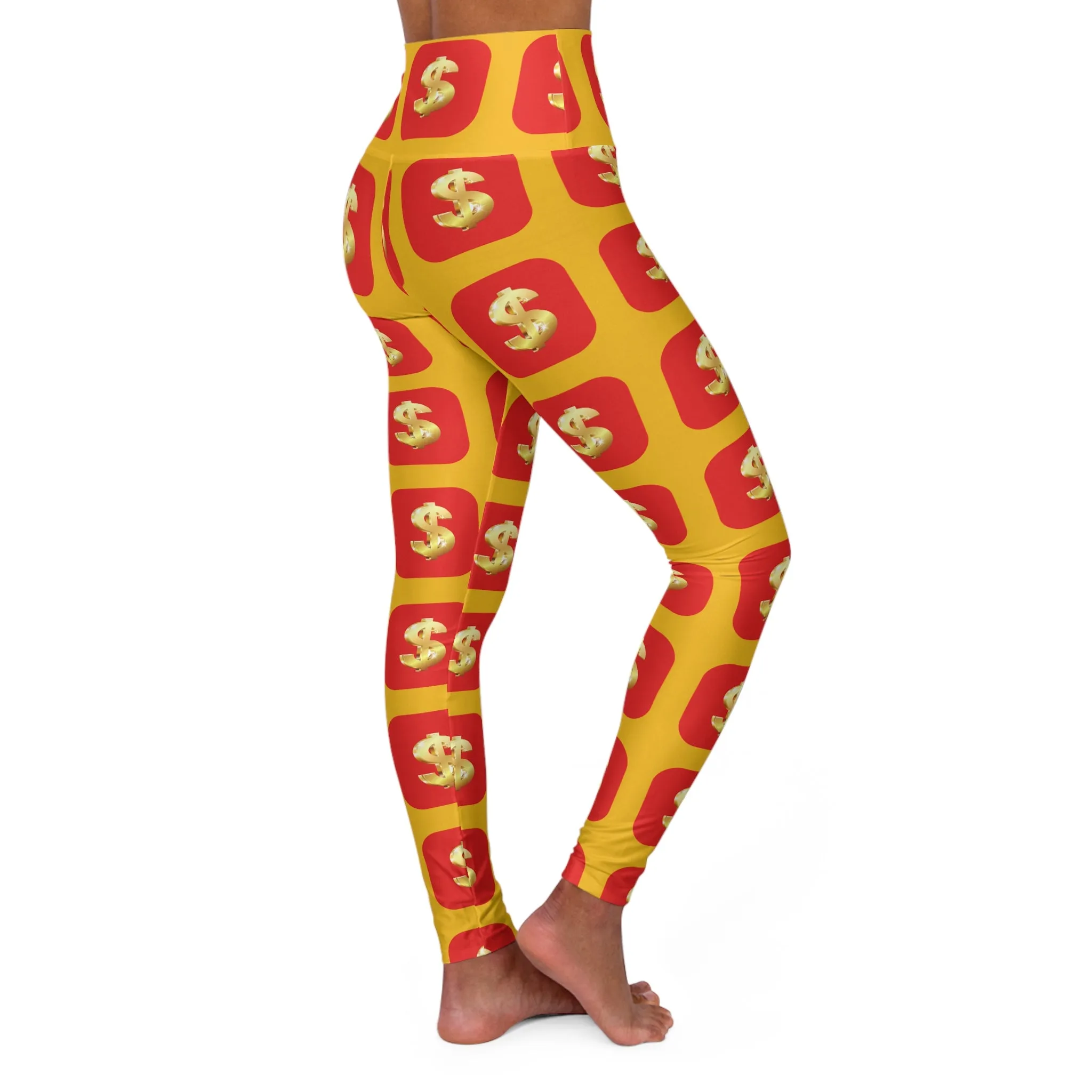 SUPREMEMATHEMATICS HIGH WAIST YOGA LEGGINGS