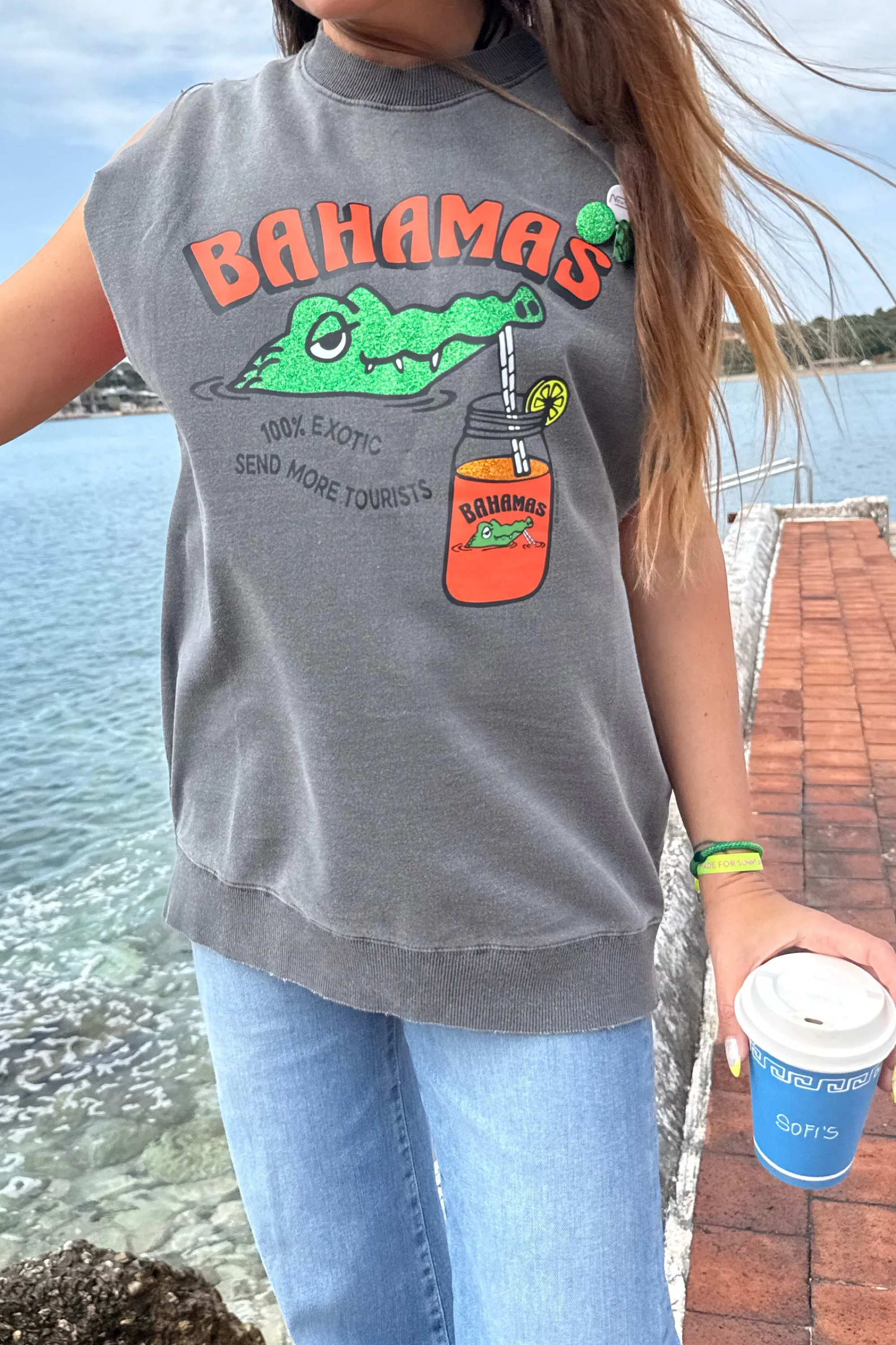 SWEATSHIRT BOLSTER TOURISTS