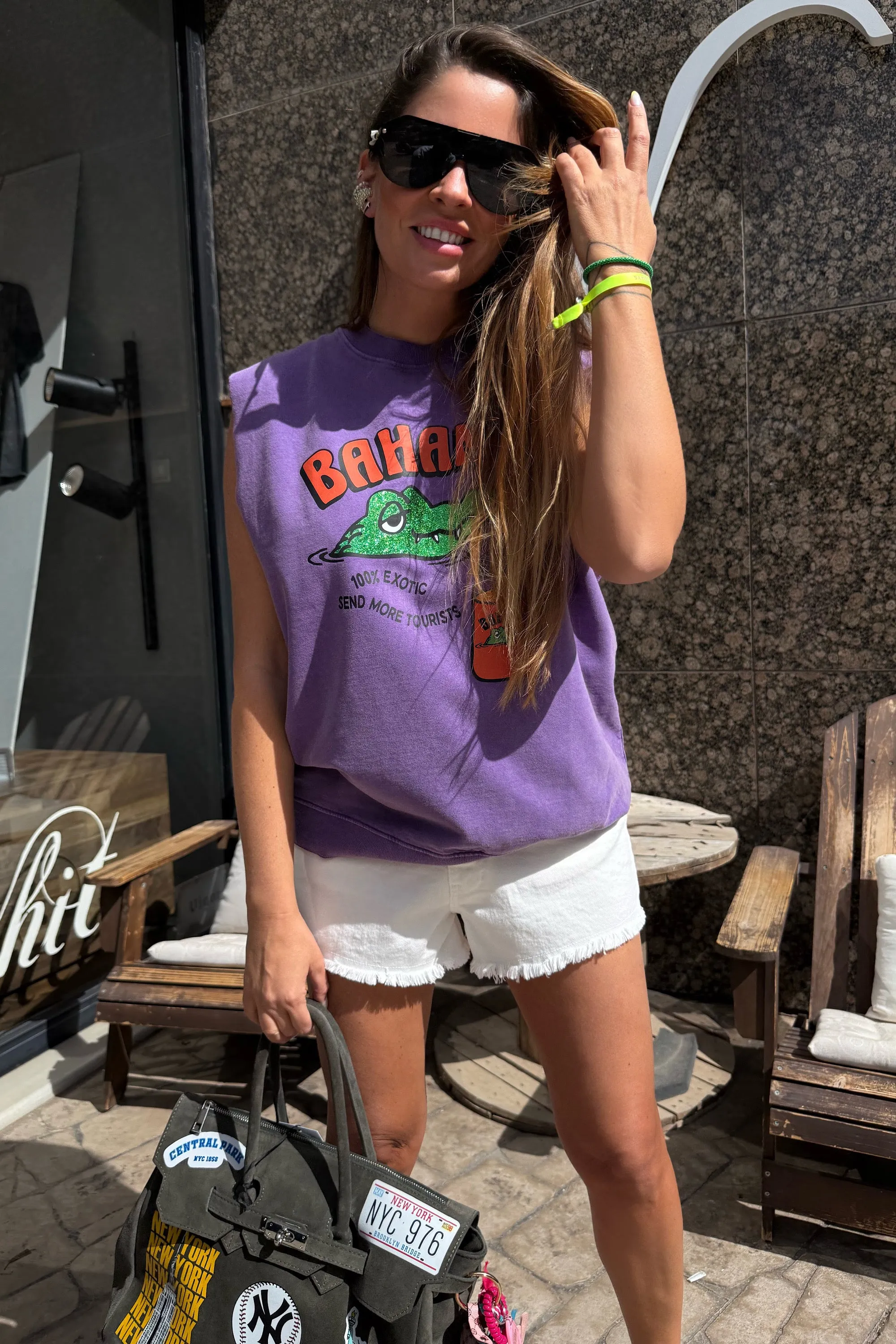 SWEATSHIRT BOLSTER TOURISTS